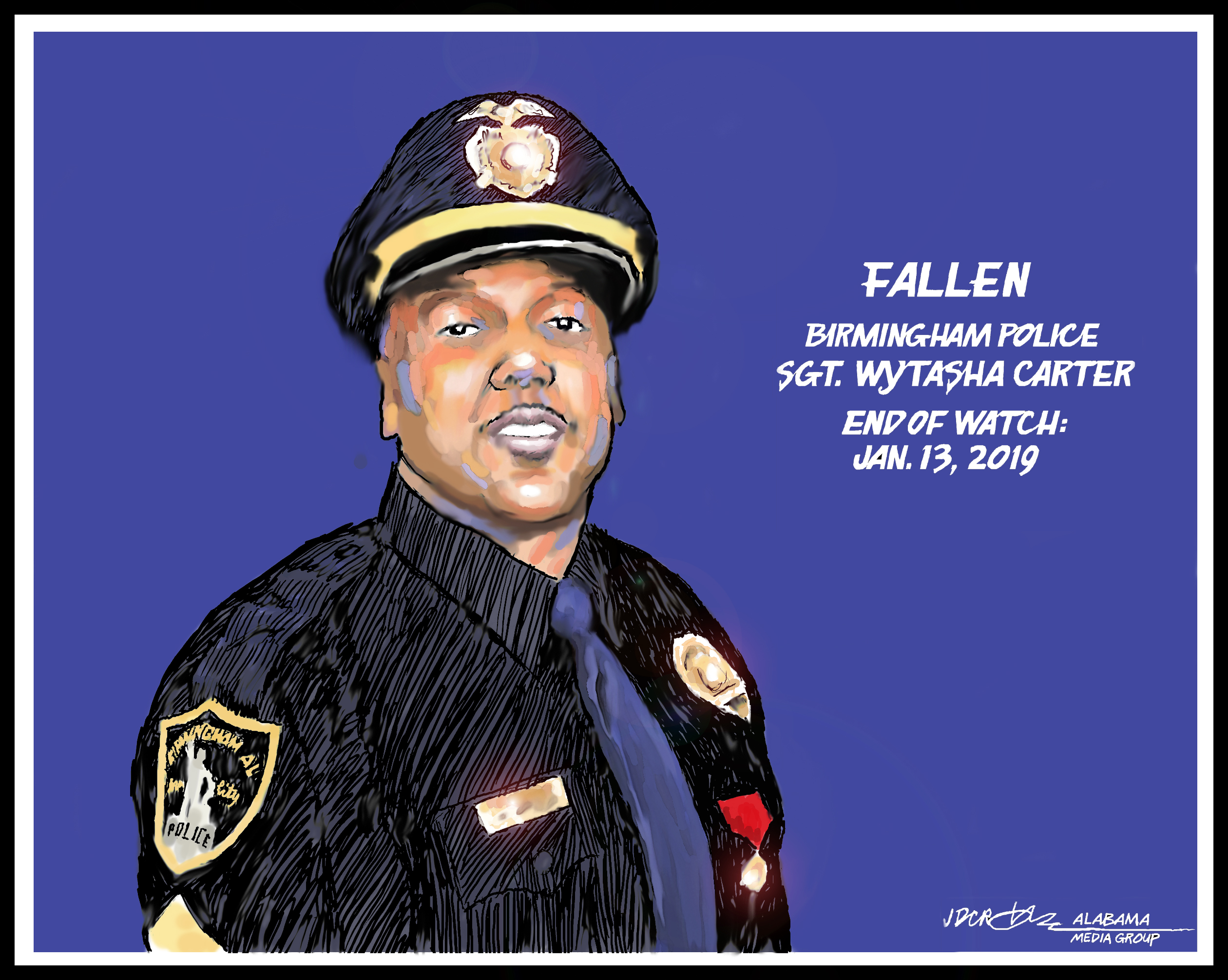 Deals Police Officer Tribute