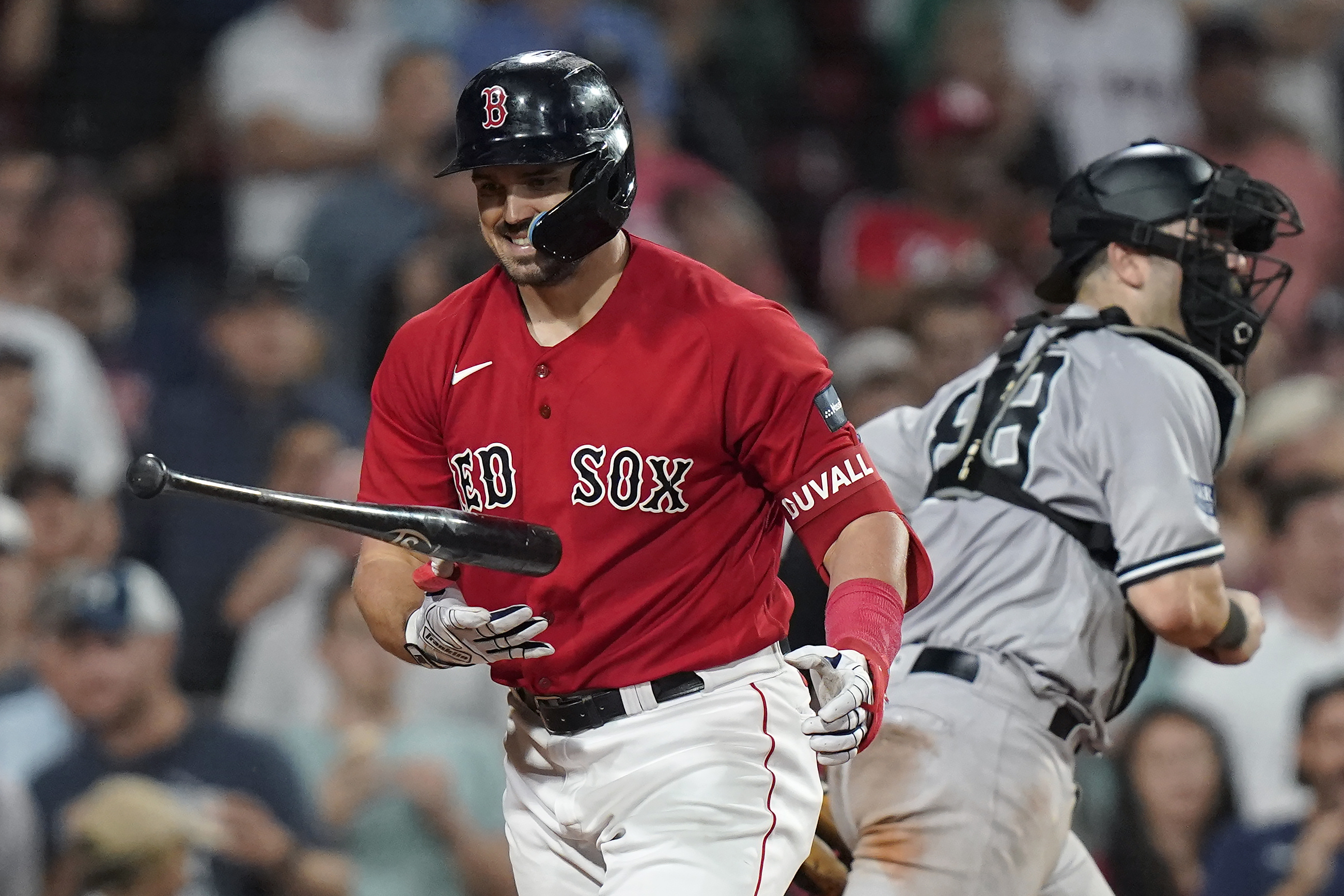 Adam Duvall and the Red Sox bats stay hot to take first series of