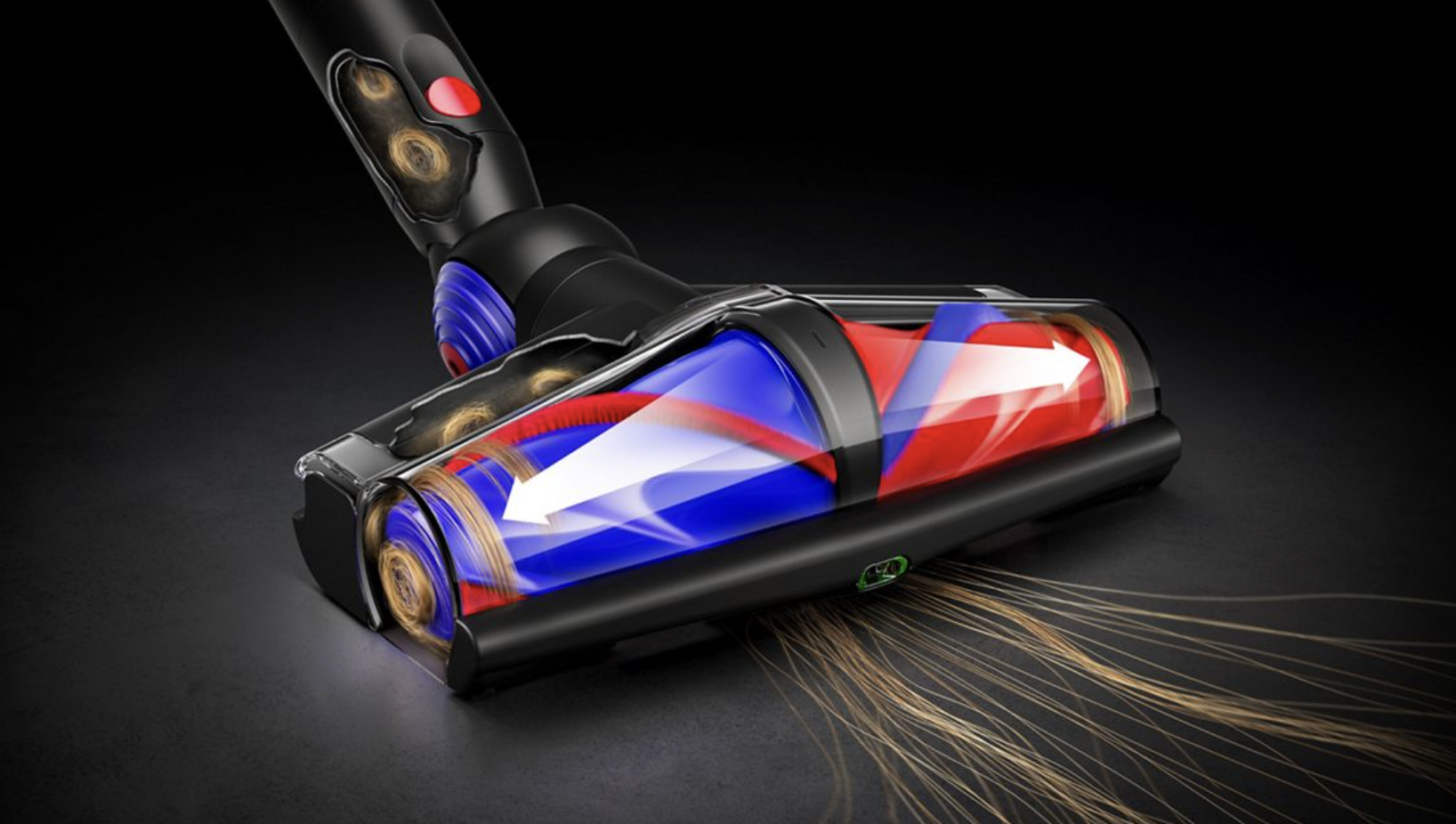 New Dyson V10 Konical targets hair cleanup, deep cleaning