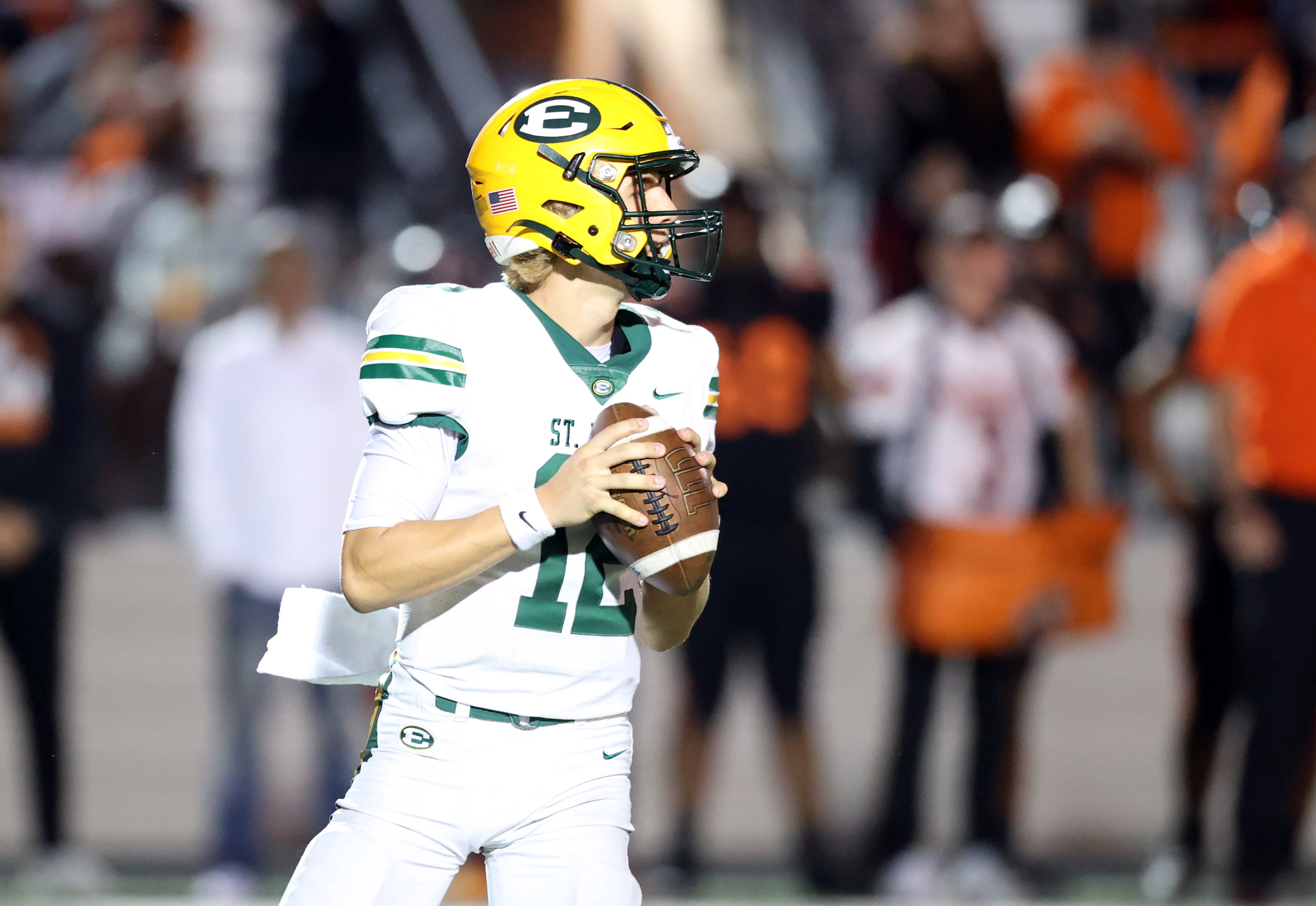 St. Edward quarterback Casey Bullock keeping backup Thomas Csanyi cool in  hot seat 