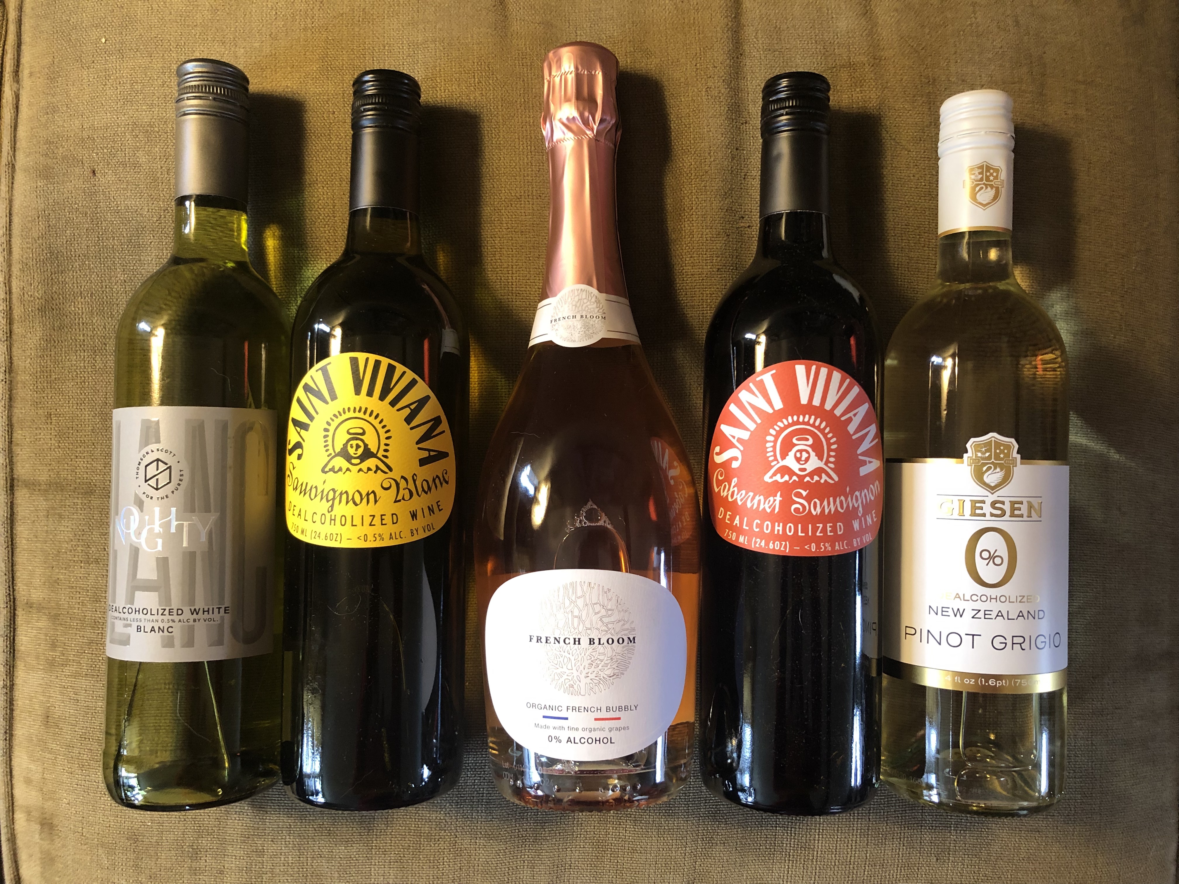 Our French Bloom collection of alcohol-free sparkling wine