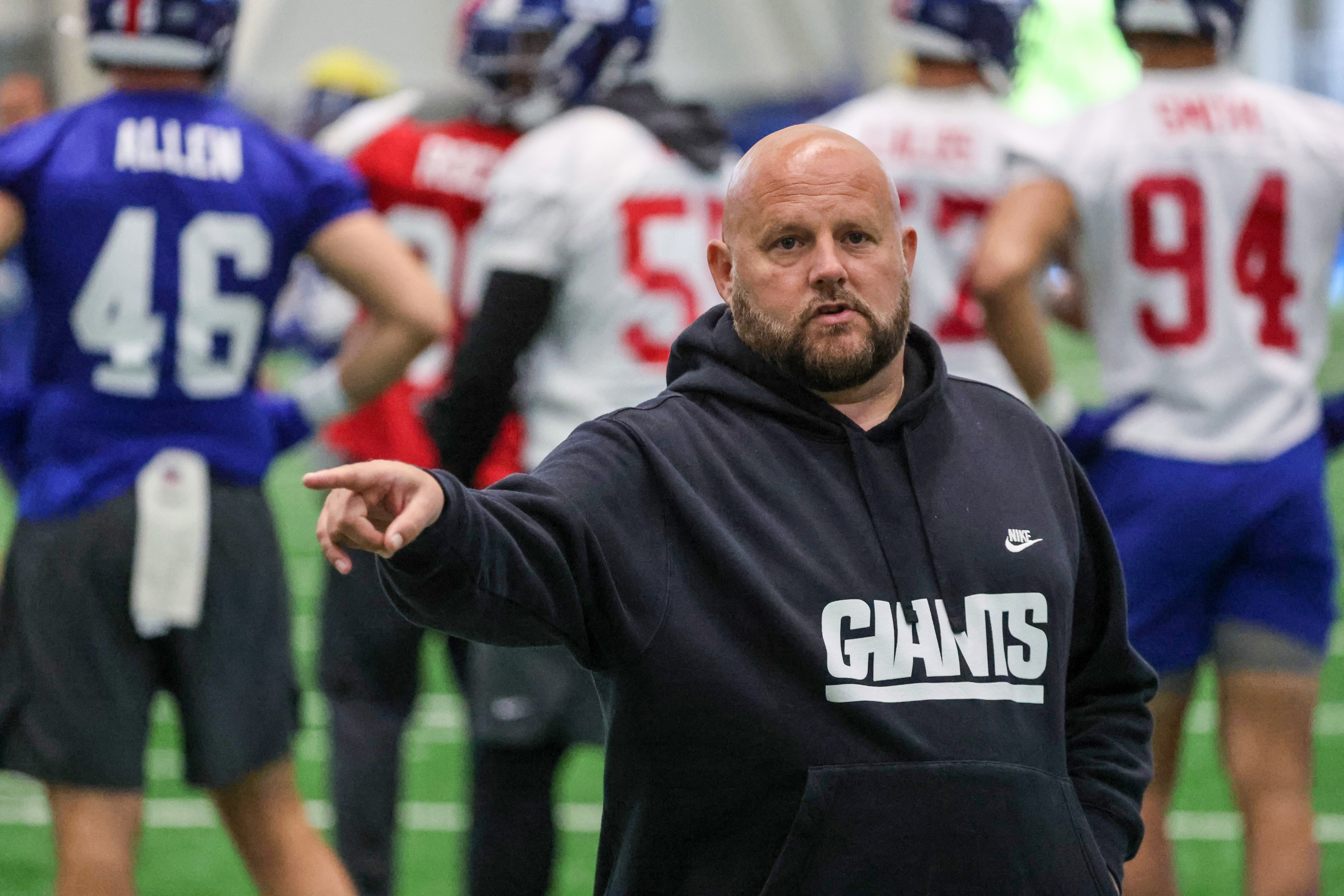 N.Y. Giants 2022 OTA practice session 