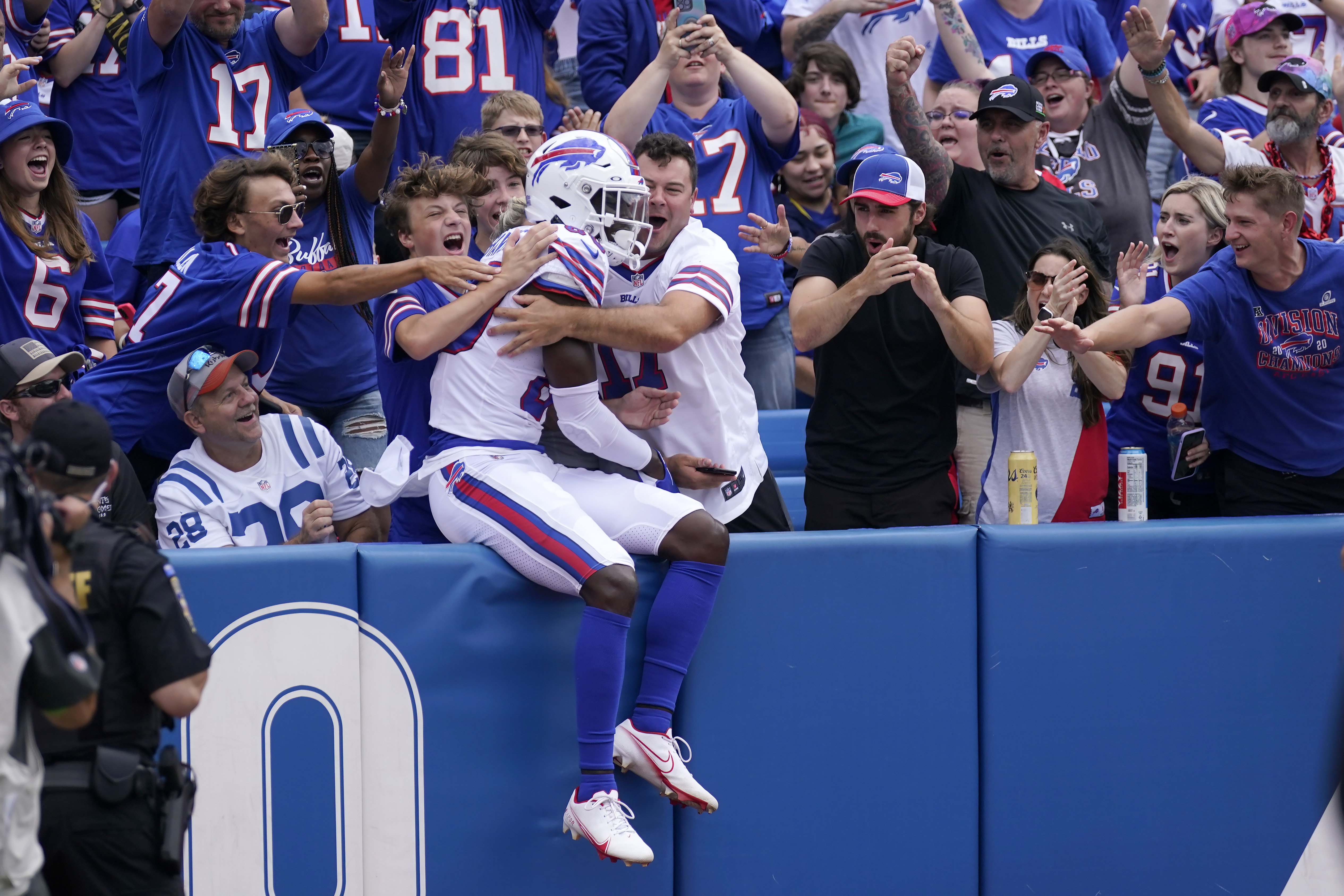 Buffalo Bills WR Trent Sherfield making good first impressions