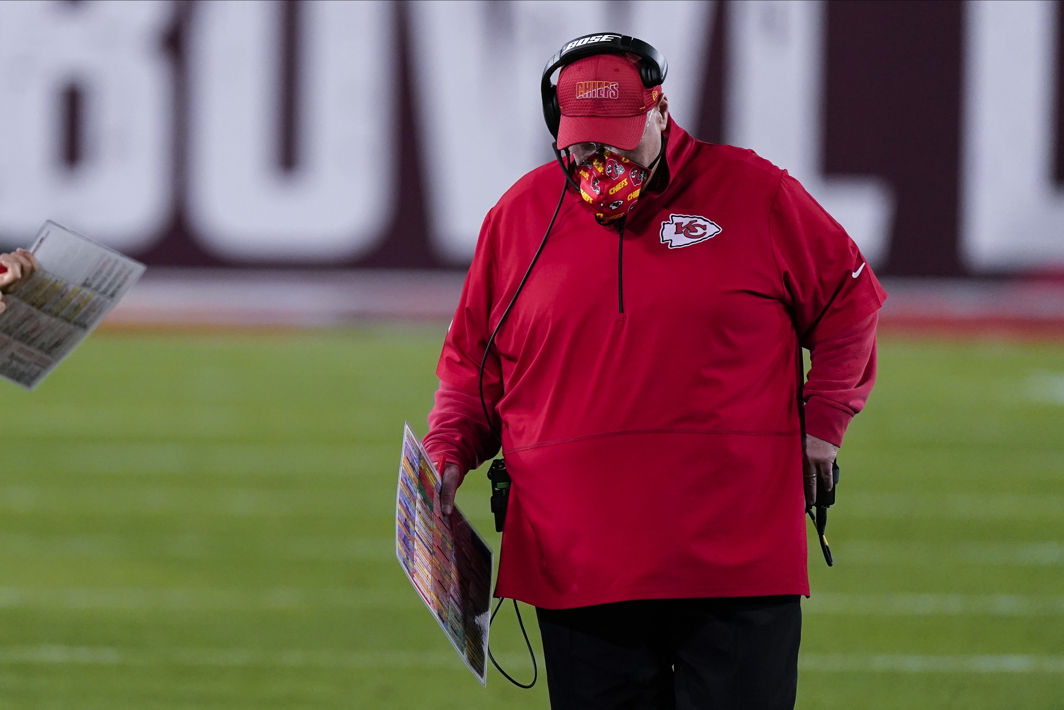 Chiefs' Andy Reid talks about Britt Reid's car crash but ducks