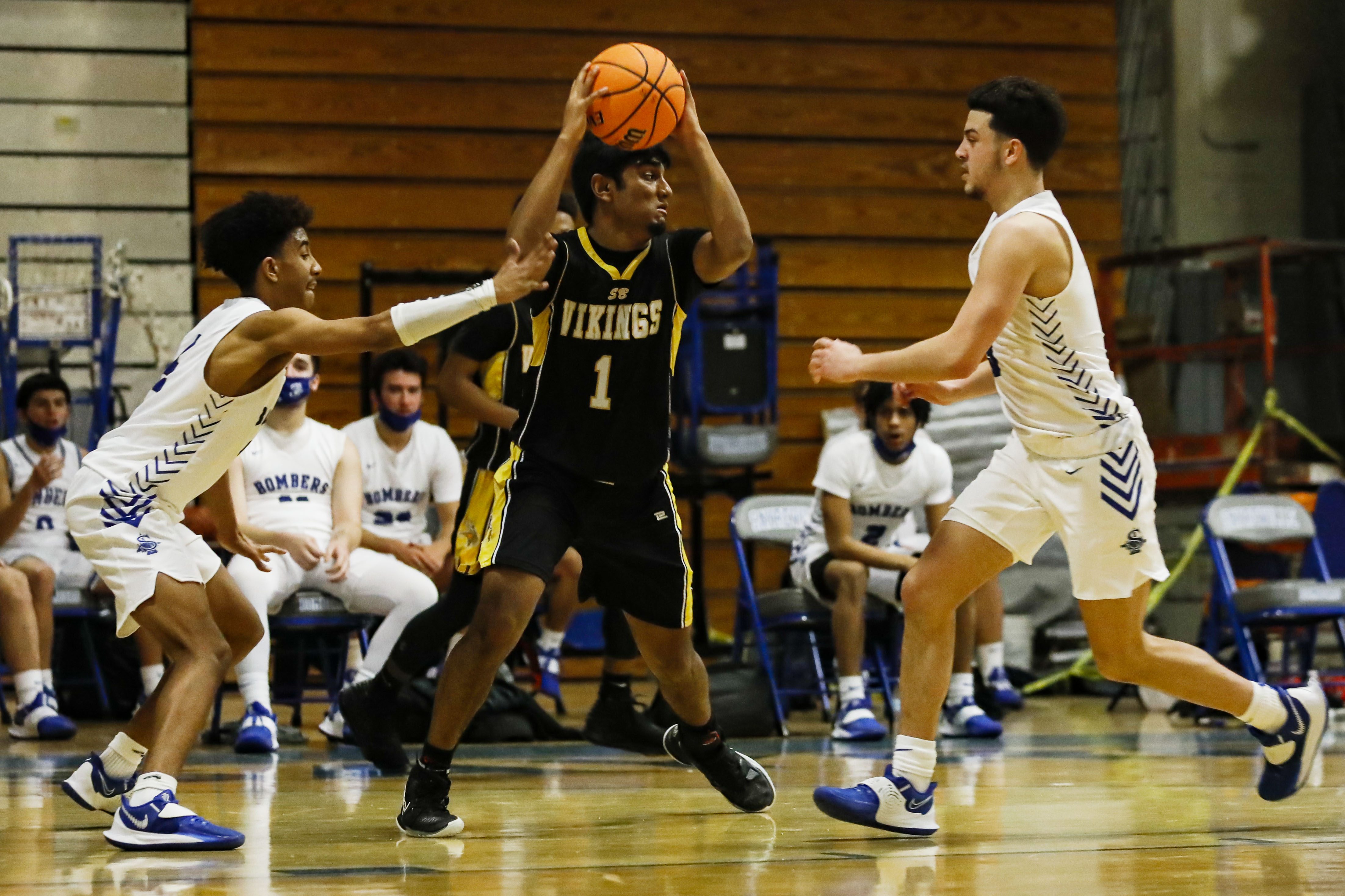 Boys Basketball: Sayreville vs. South Brunswick at Sayreville High ...