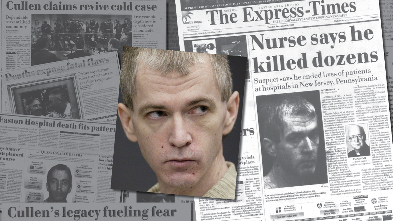 When killer nurse Charles Cullen admitted: I killed 40 people | Historical  headlines - lehighvalleylive.com