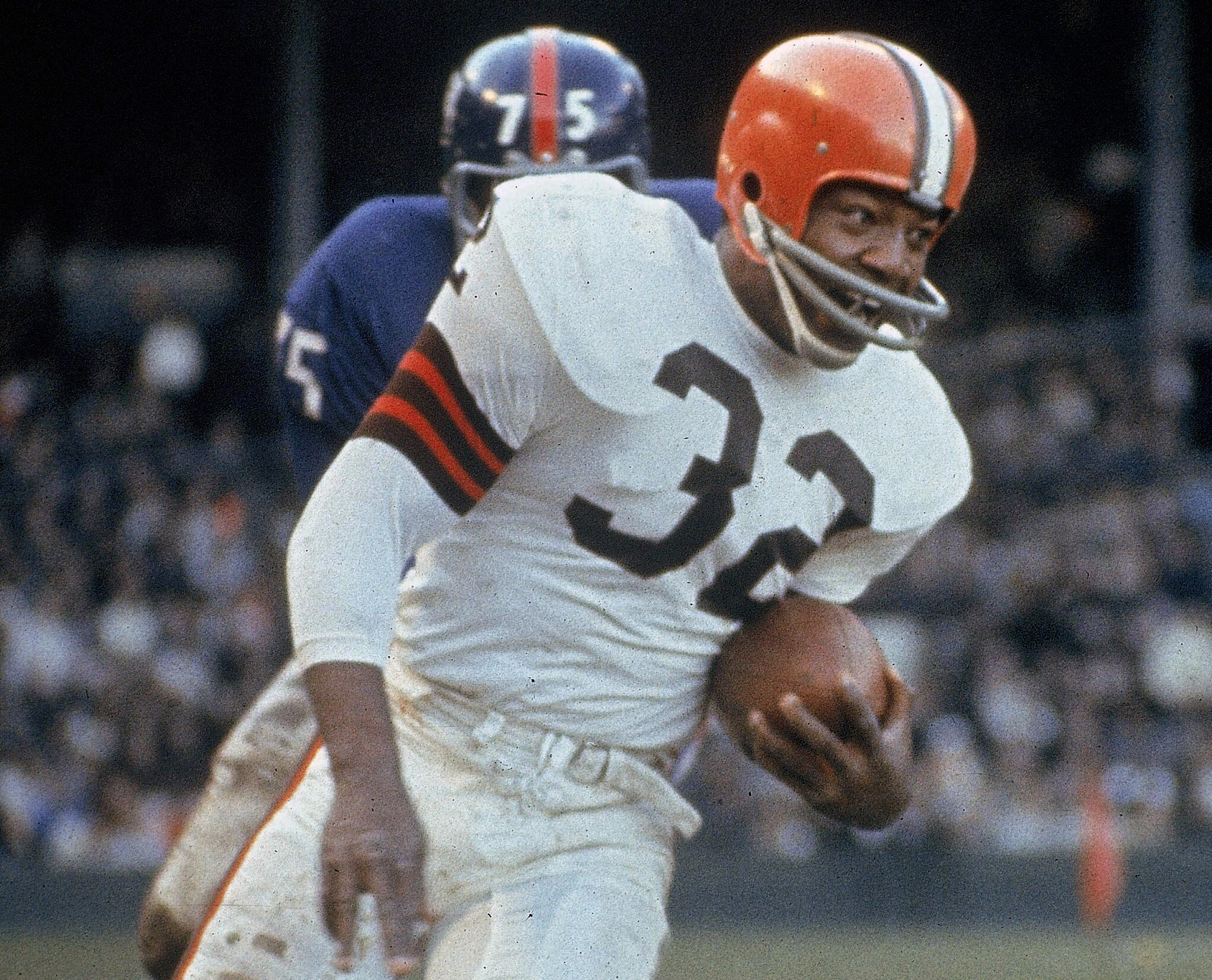 Former Cleveland Brown Jim Brown says his championship ring that