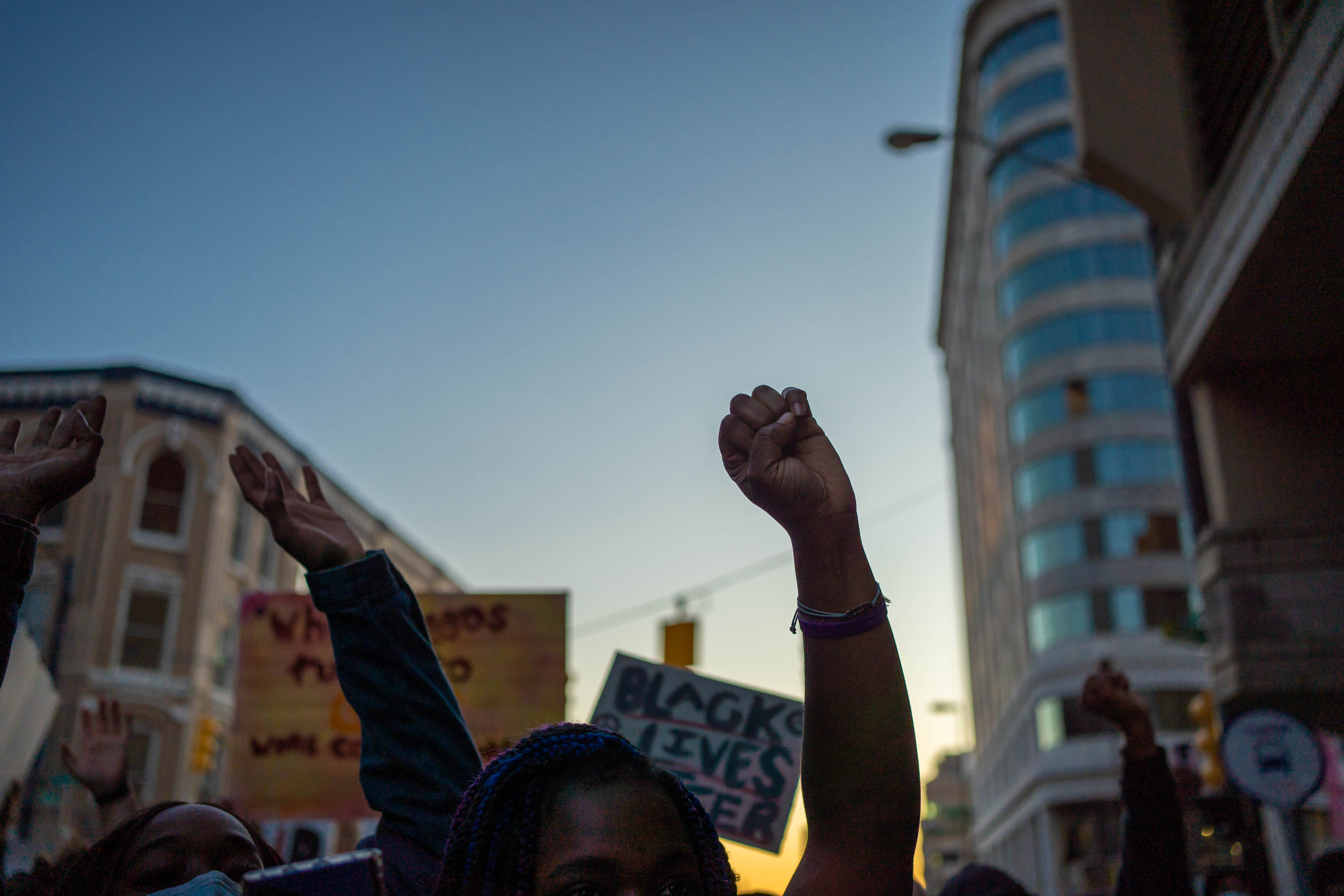 Photos from protest against police brutality in Grand Rapids - mlive.com
