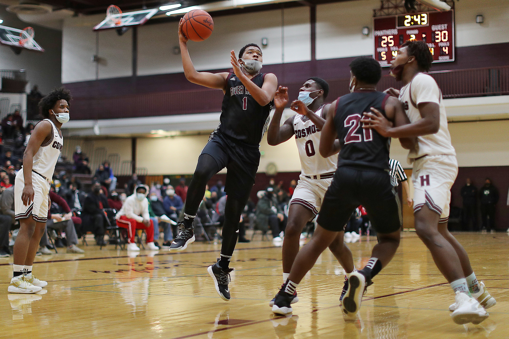 MHSAA basketball Hamtramck vs. River Rouge February 19, 2021