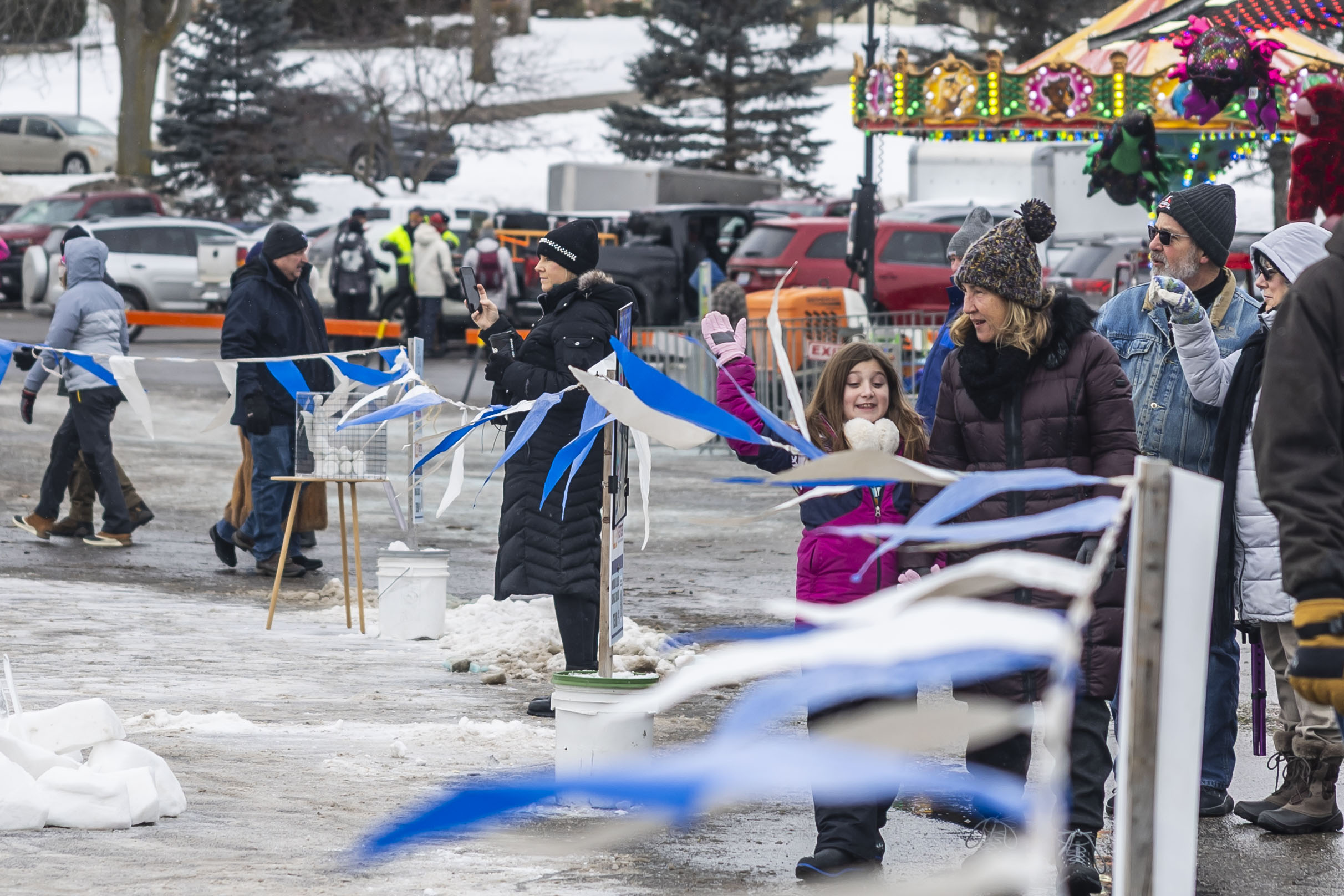 Final snow sculptures are on display at Zehnder's Snowfest 2026