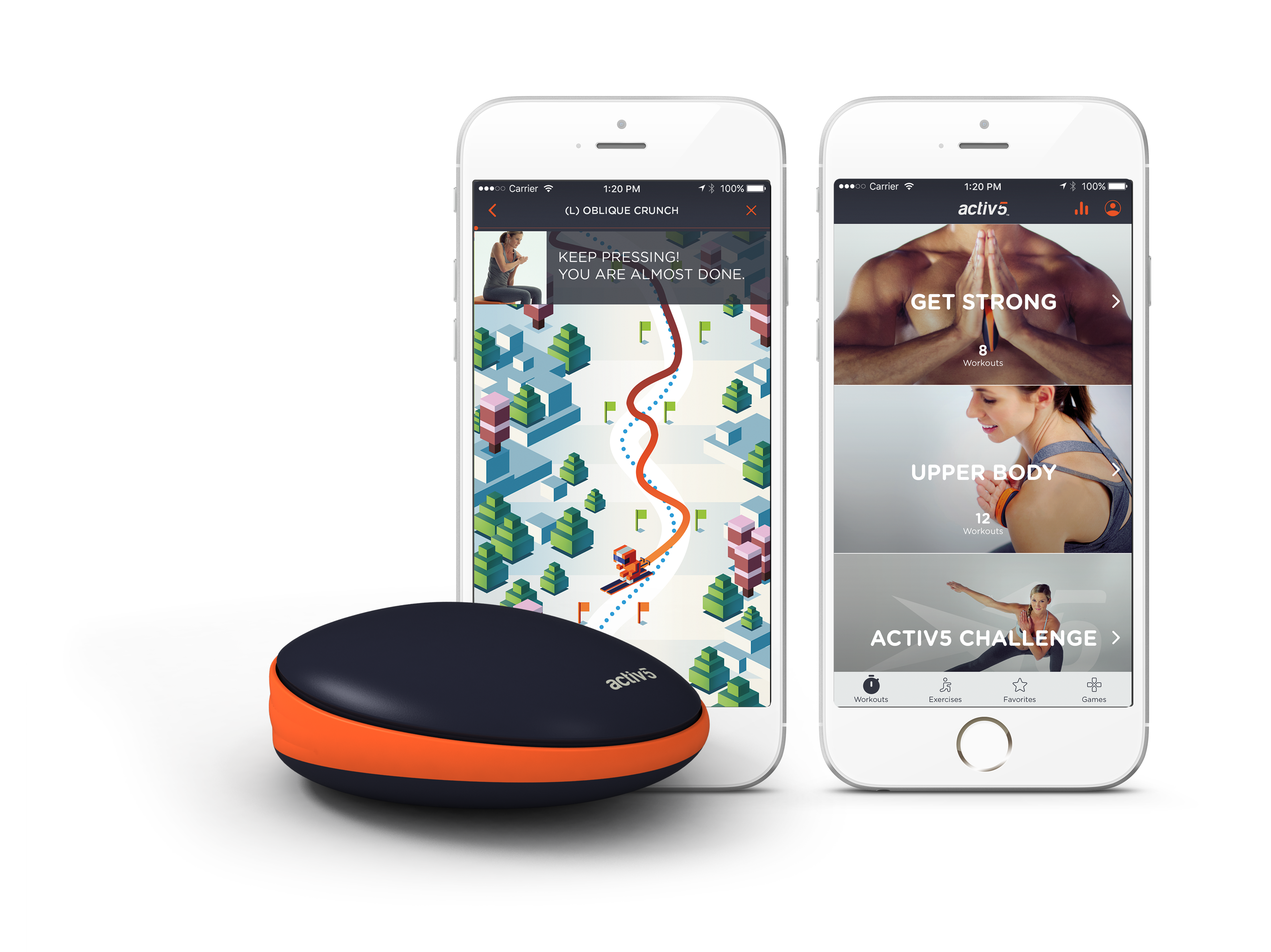 Activ5 device packs big punch as 'tiny gym in your pocket
