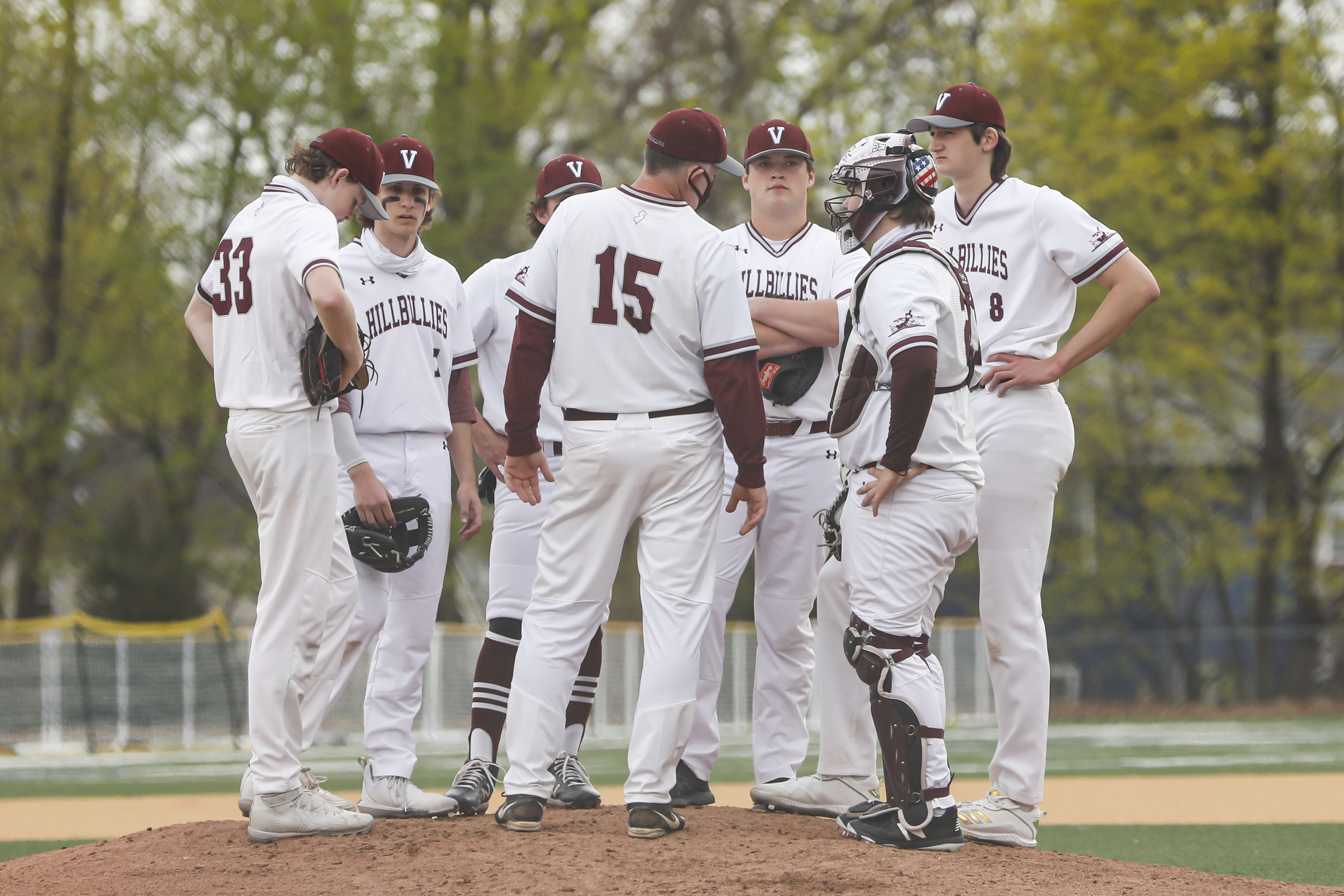 Baseball Verona vs. Caldwell Opening Day on April 19, 2021