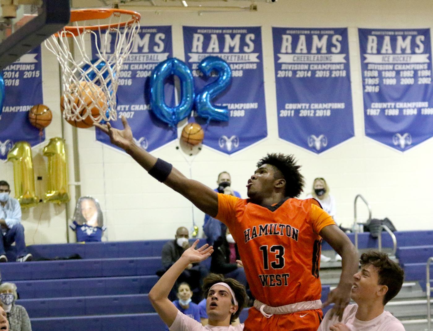 High school boys basketball, Hamilton West at Hightstown - nj.com