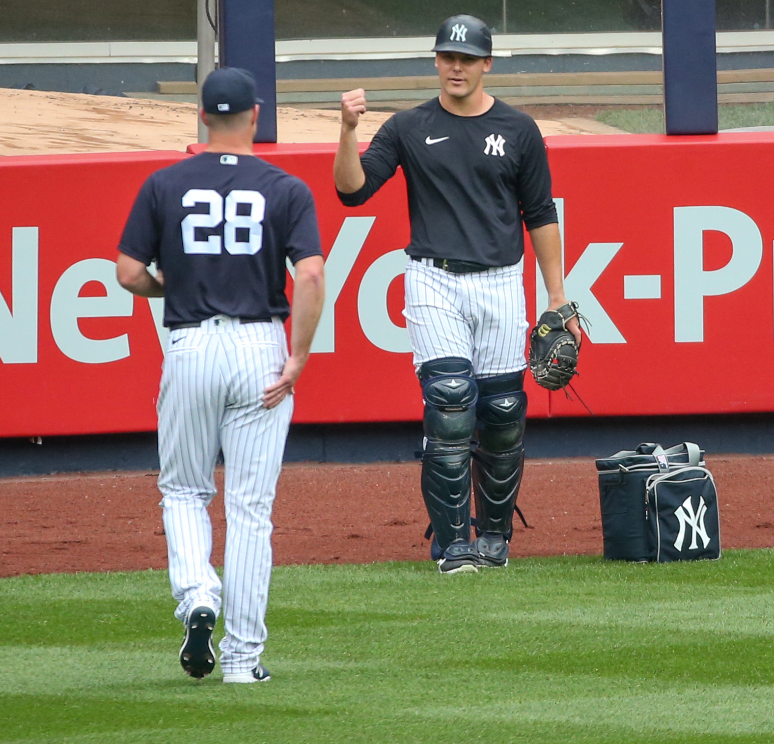 New York Yankees work out before Opening Day 2021 