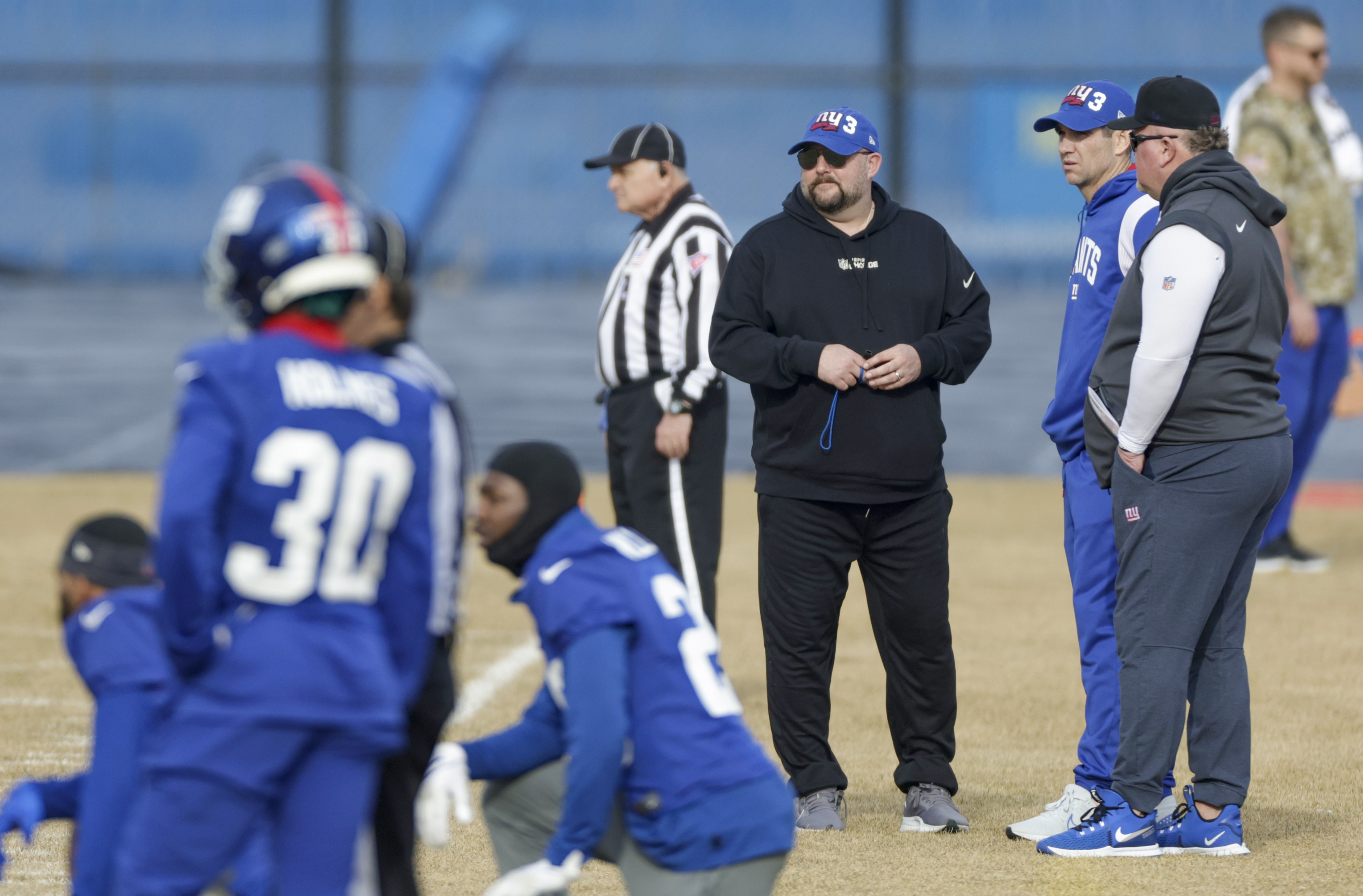 New York Giants practice before final regular-season finale vs. Eagles 