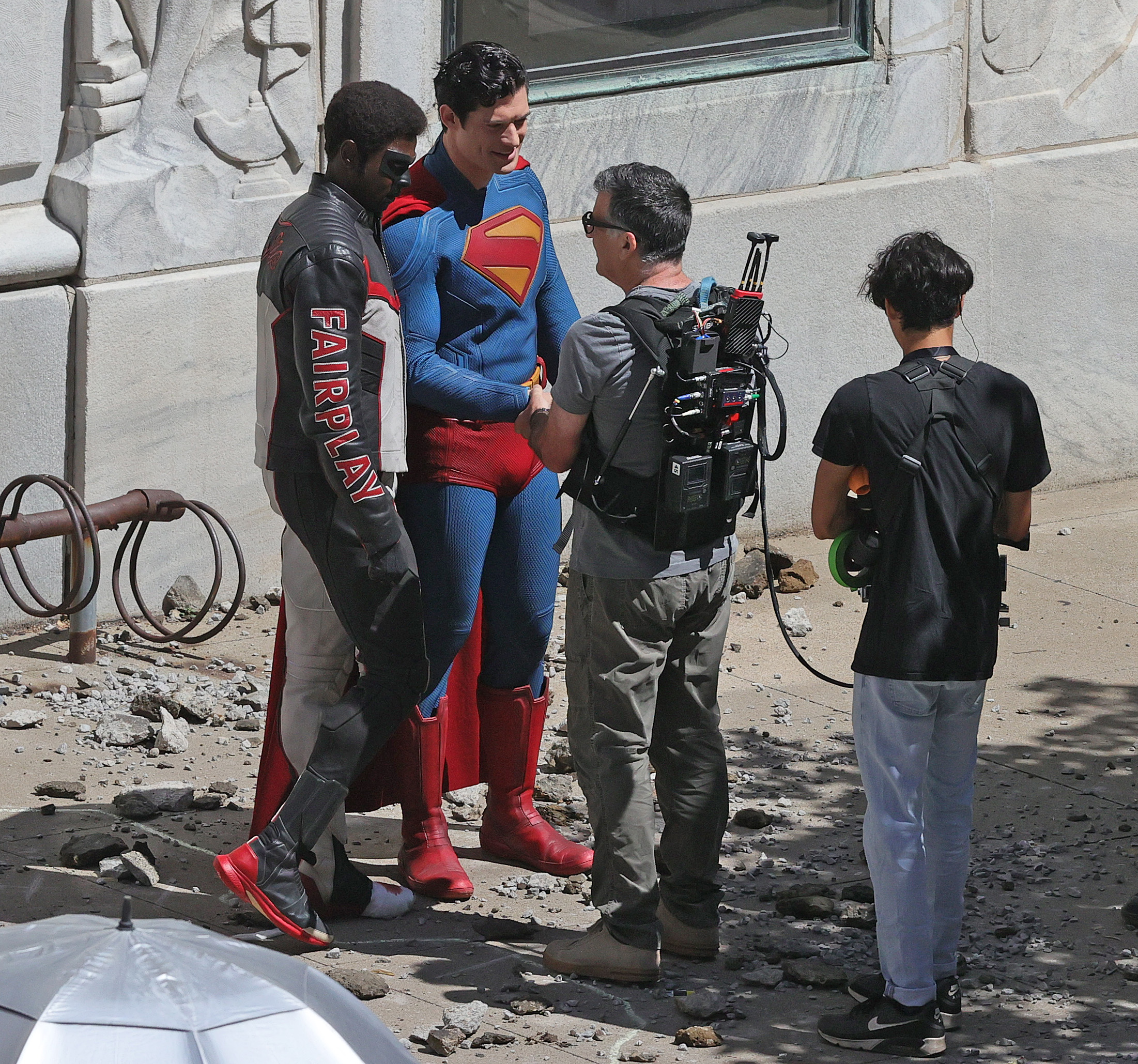 Filming begins on set of Superman in downtown Cleveland, June 24, 2024