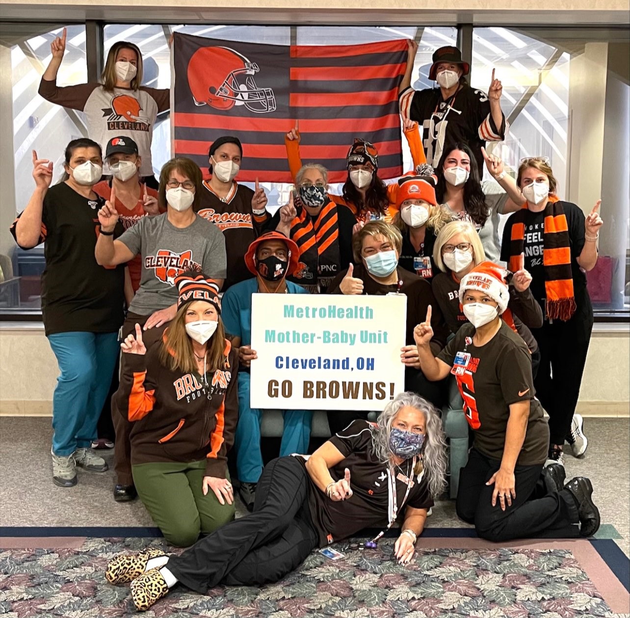 Browns fans enjoy game day special experience