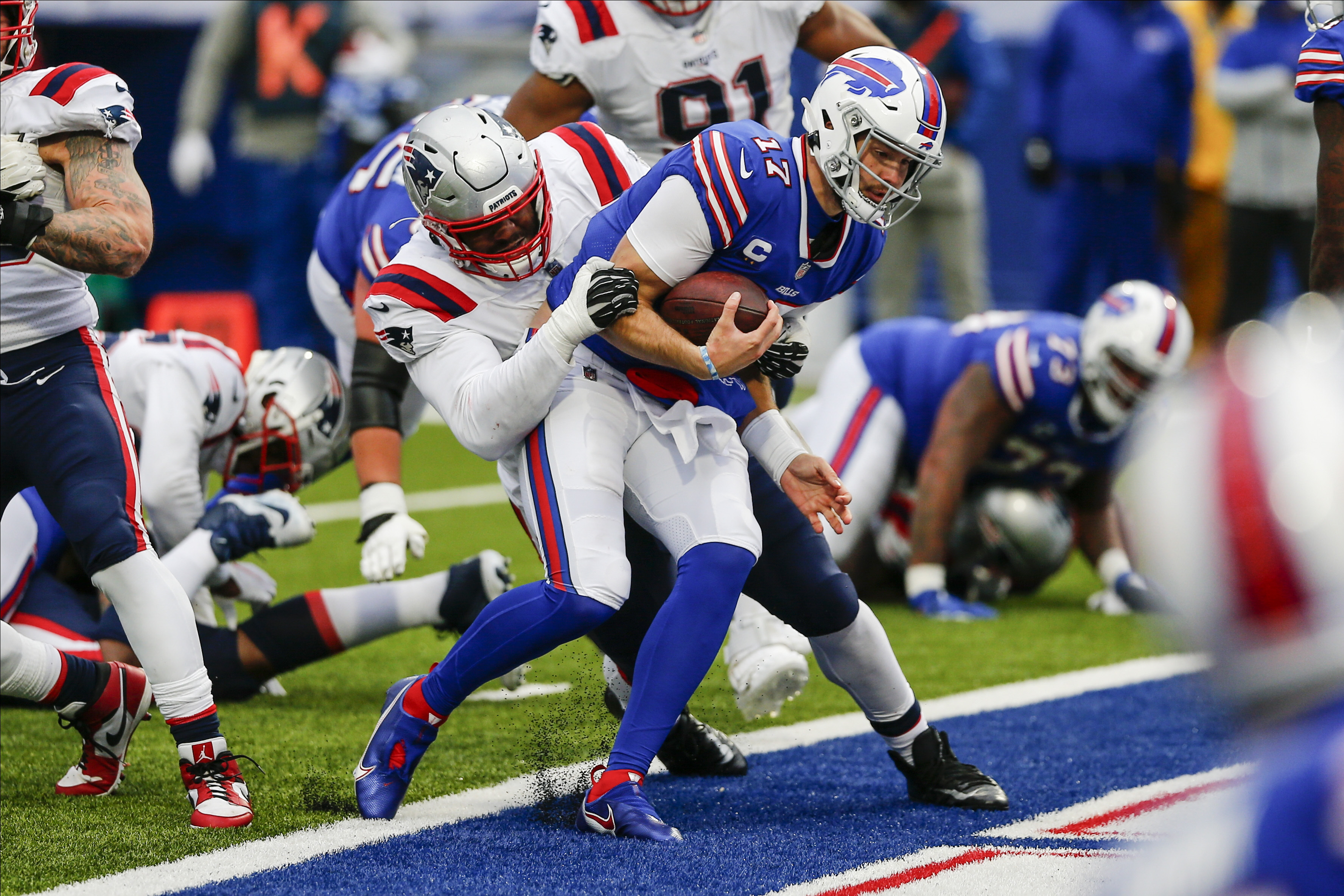 Zack Moss Runs In Touchdown On Second Straight Drive During Bills/Dolphins  Game