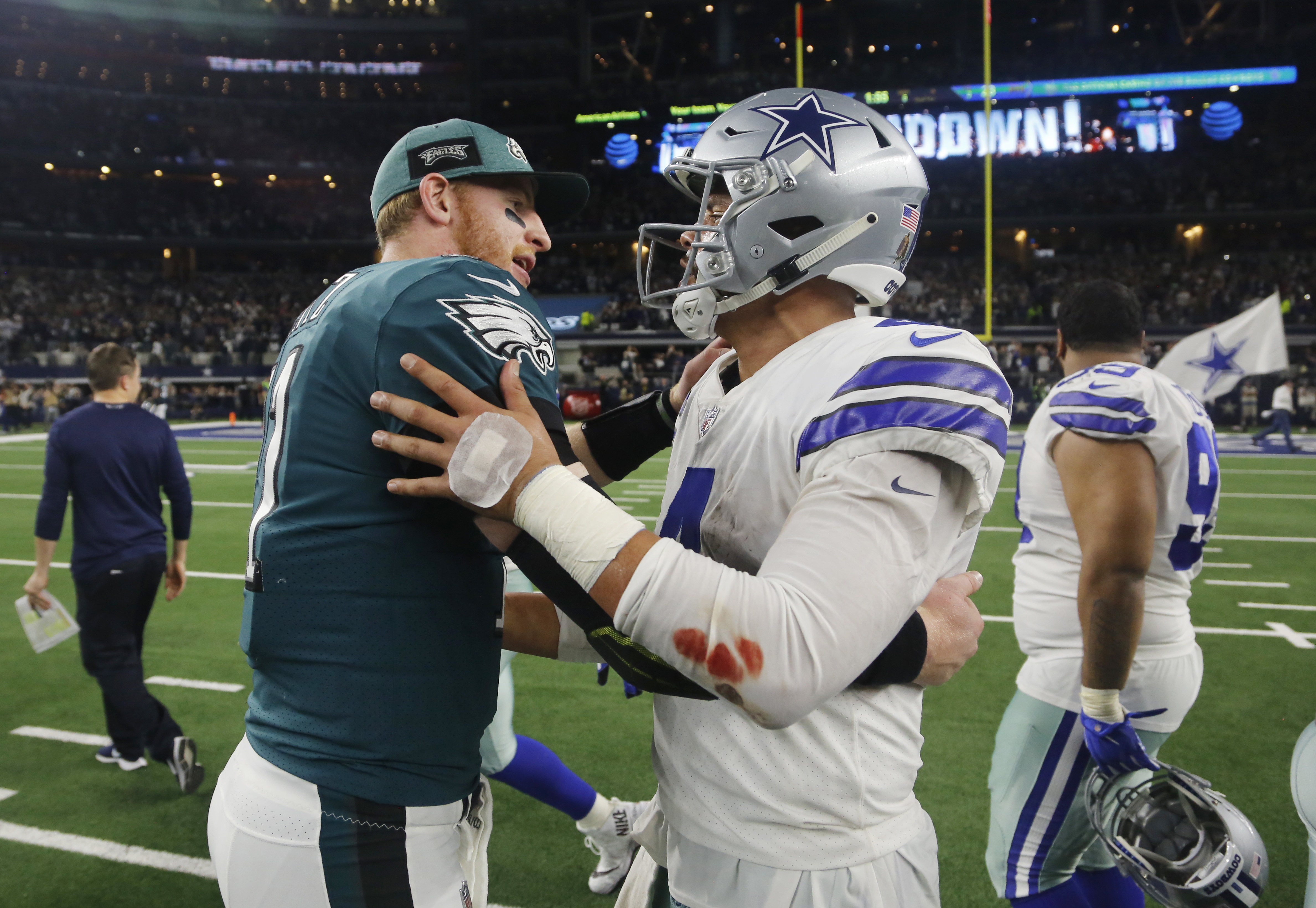 Philadelphia Eagles quarterback Carson Wentz has fans thankful for