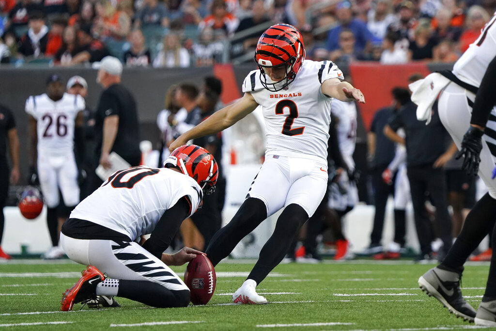 State NFL roundup: Evan McPherson sets Bengals' record with 58