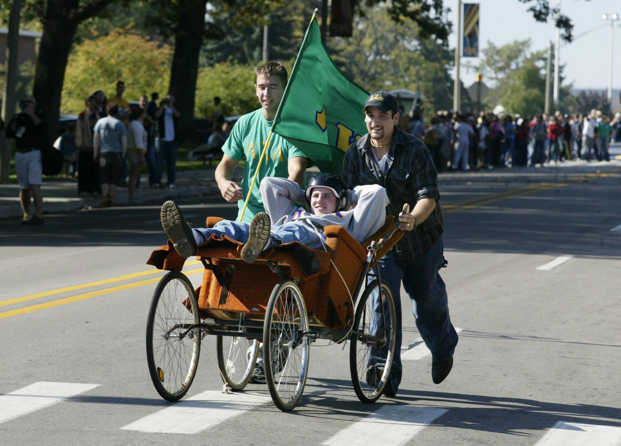 Western Michigan University homecoming celebrations through the years ...