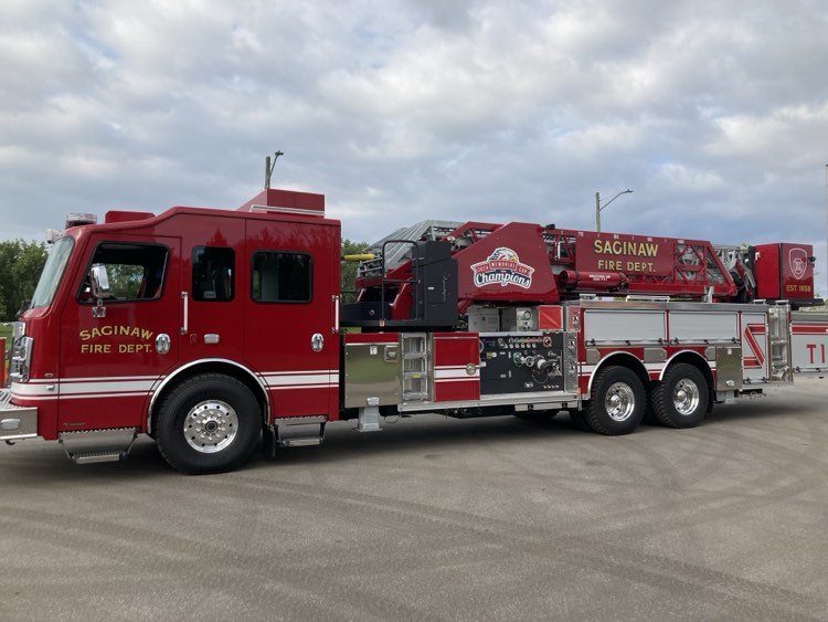 Saginaw Fire Department gets new flagship ladder truck - mlive.com