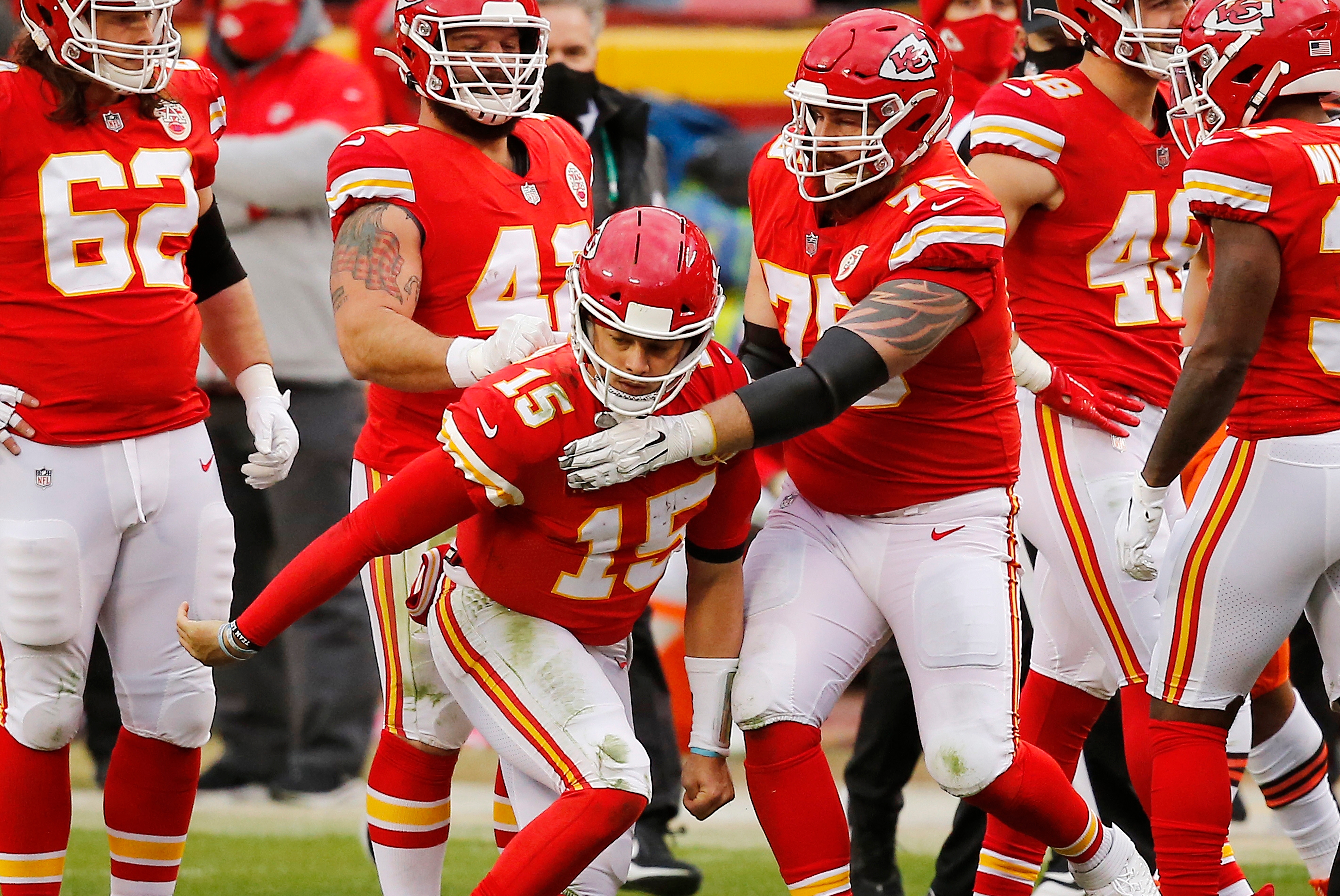 NFL playoffs 2021: Chiefs' Patrick Mahomes' turf toe injury no