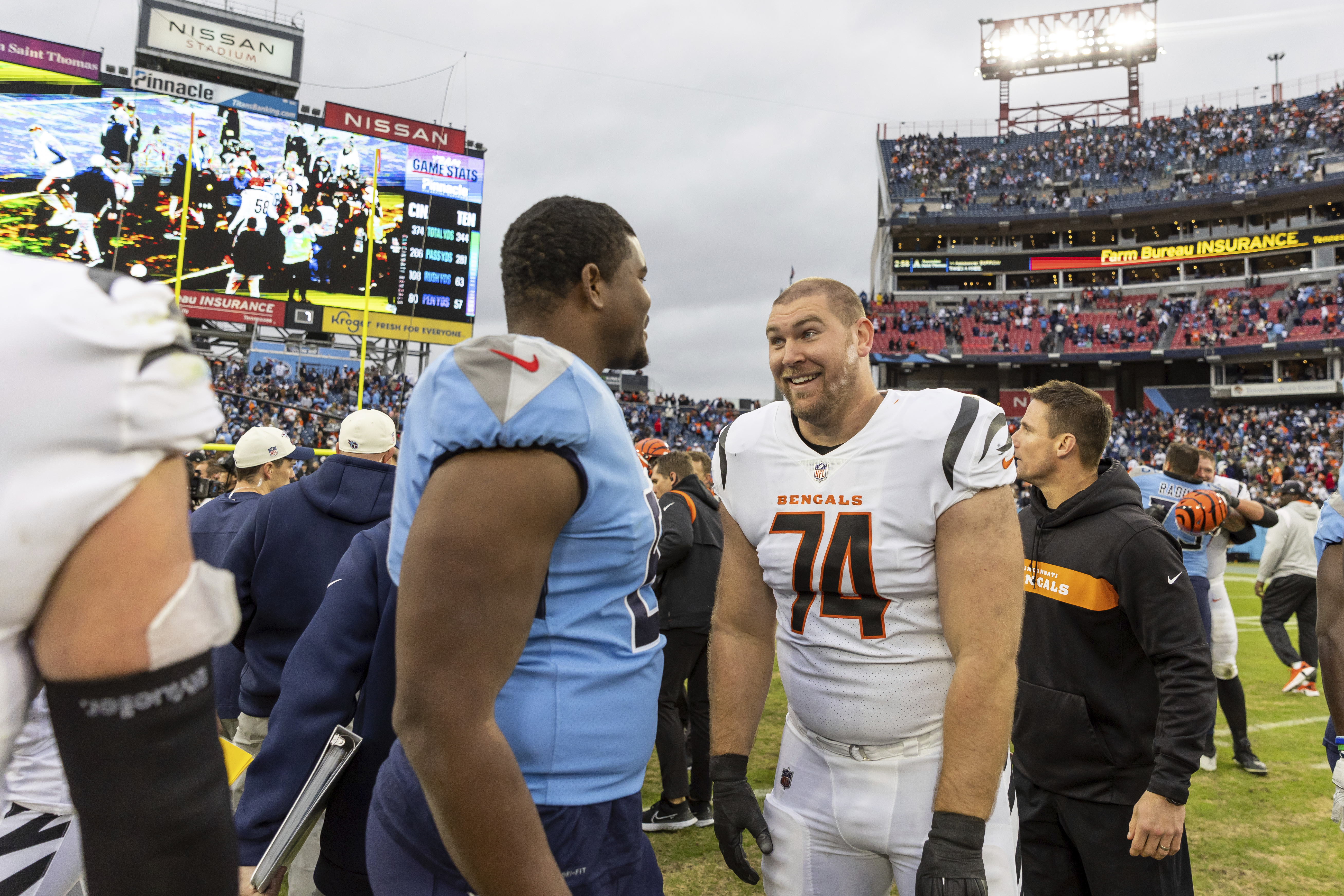 Meet the Bengals' new right guard Max Scharping, who was brought