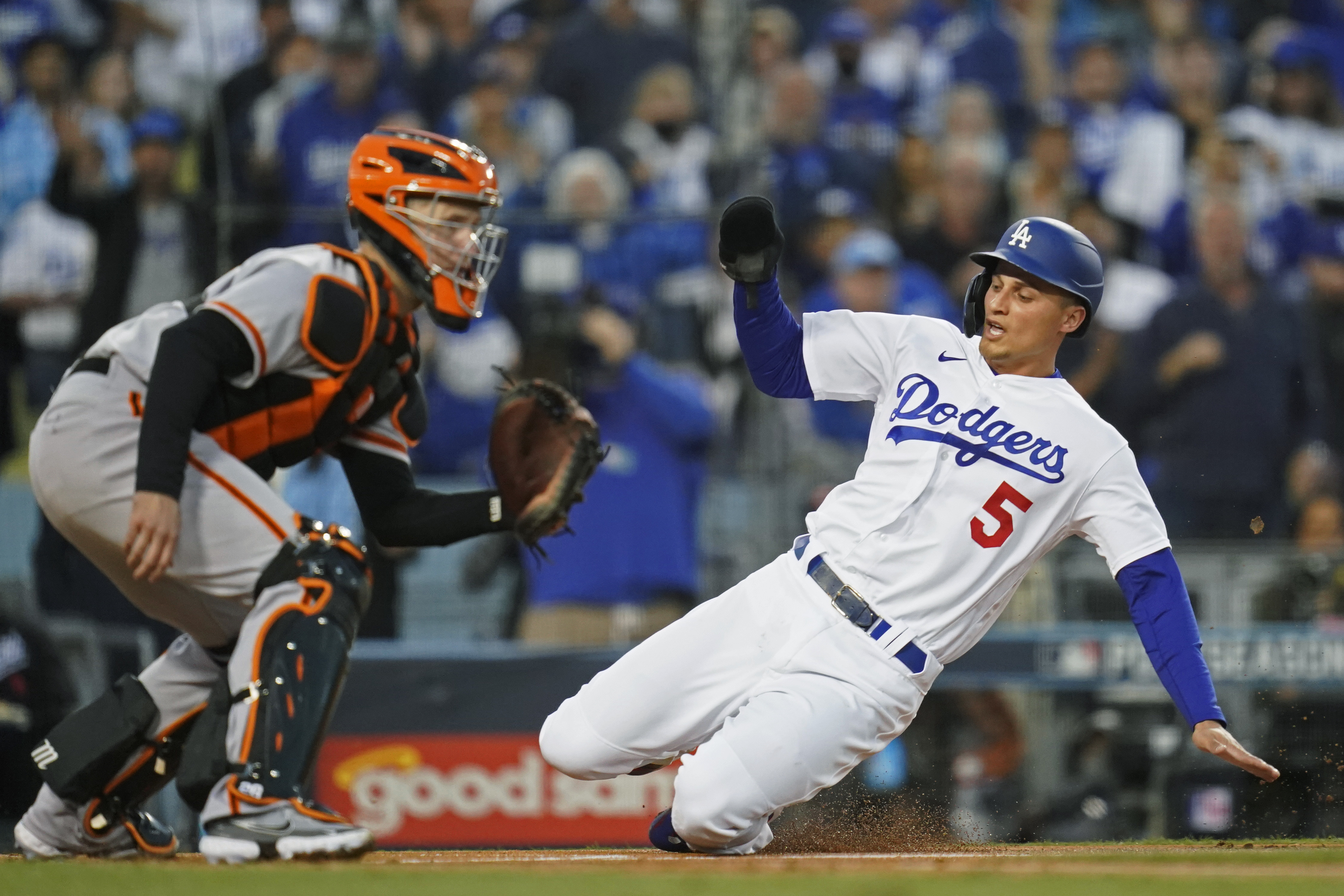 San Francisco Giants vs Los Angeles Dodgers NLDS Game 5 free live stream, score updates, odds, TV channel, how to watch MLB playoffs online (10/14/21)