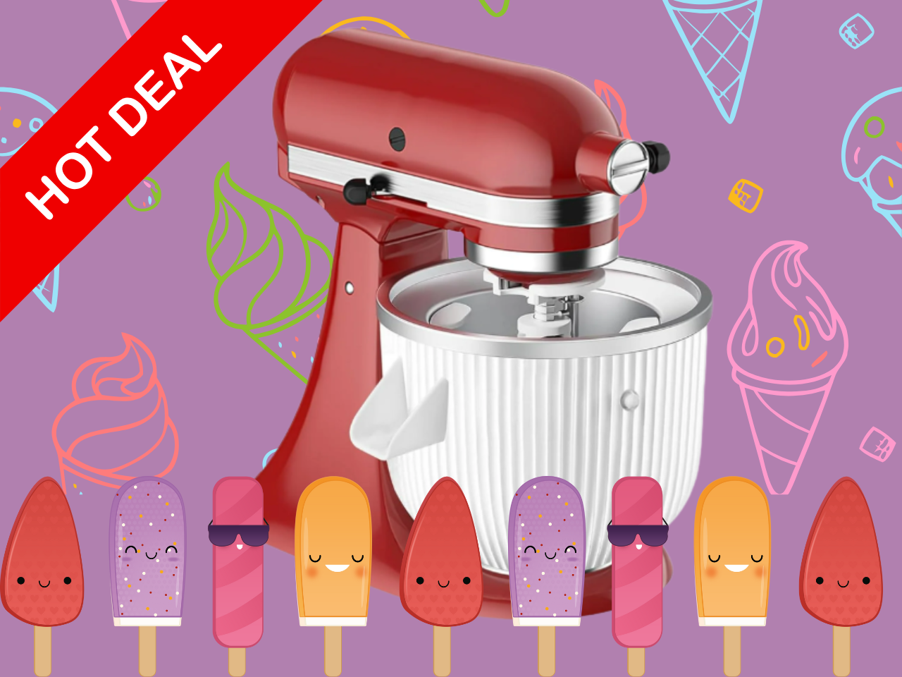 KitchenAid ice cream maker attachment is under $60 at Walmart in 2025