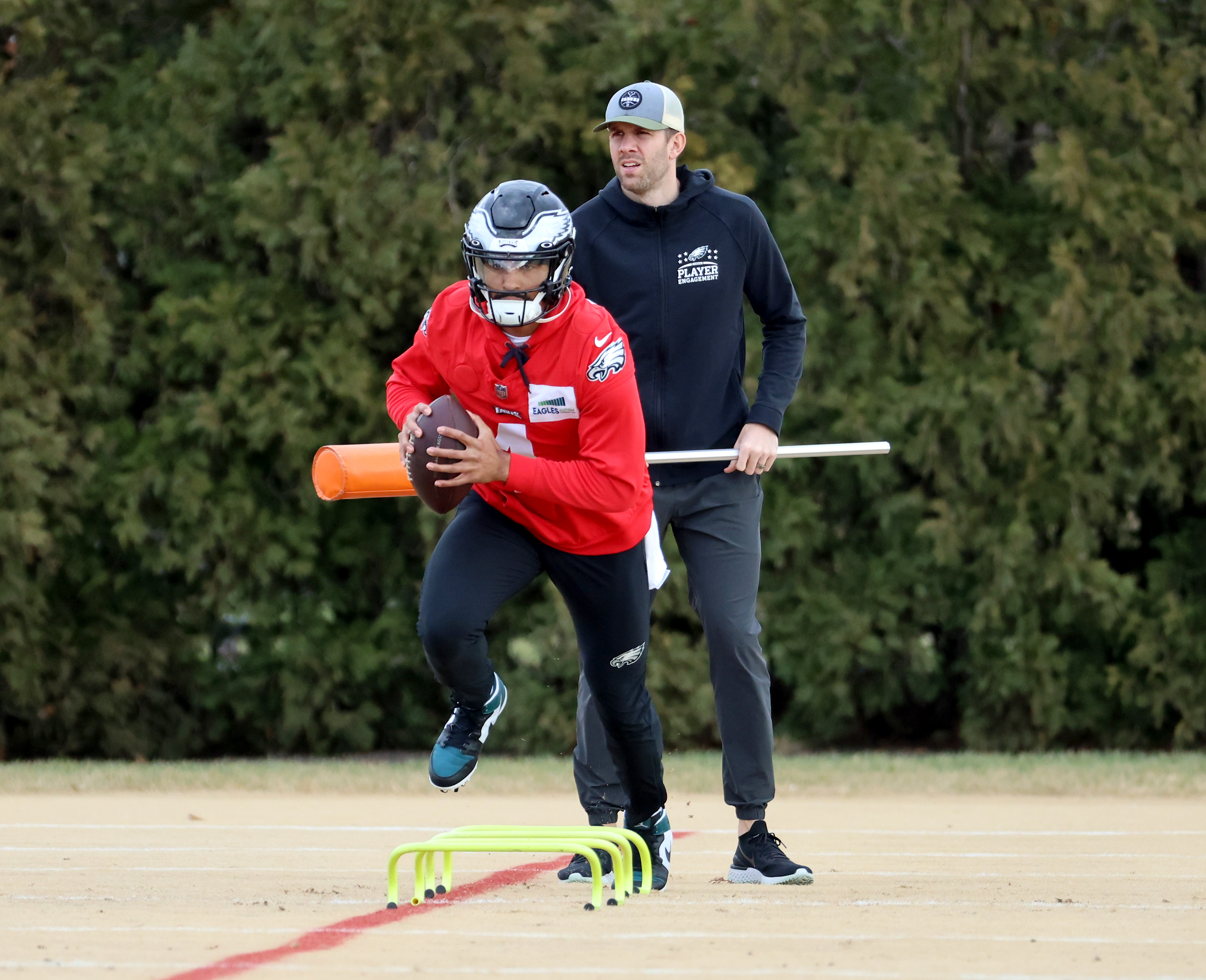 Eagles hold practice at the NovaCare Complex in Philadelphia, Jan. 05 ...
