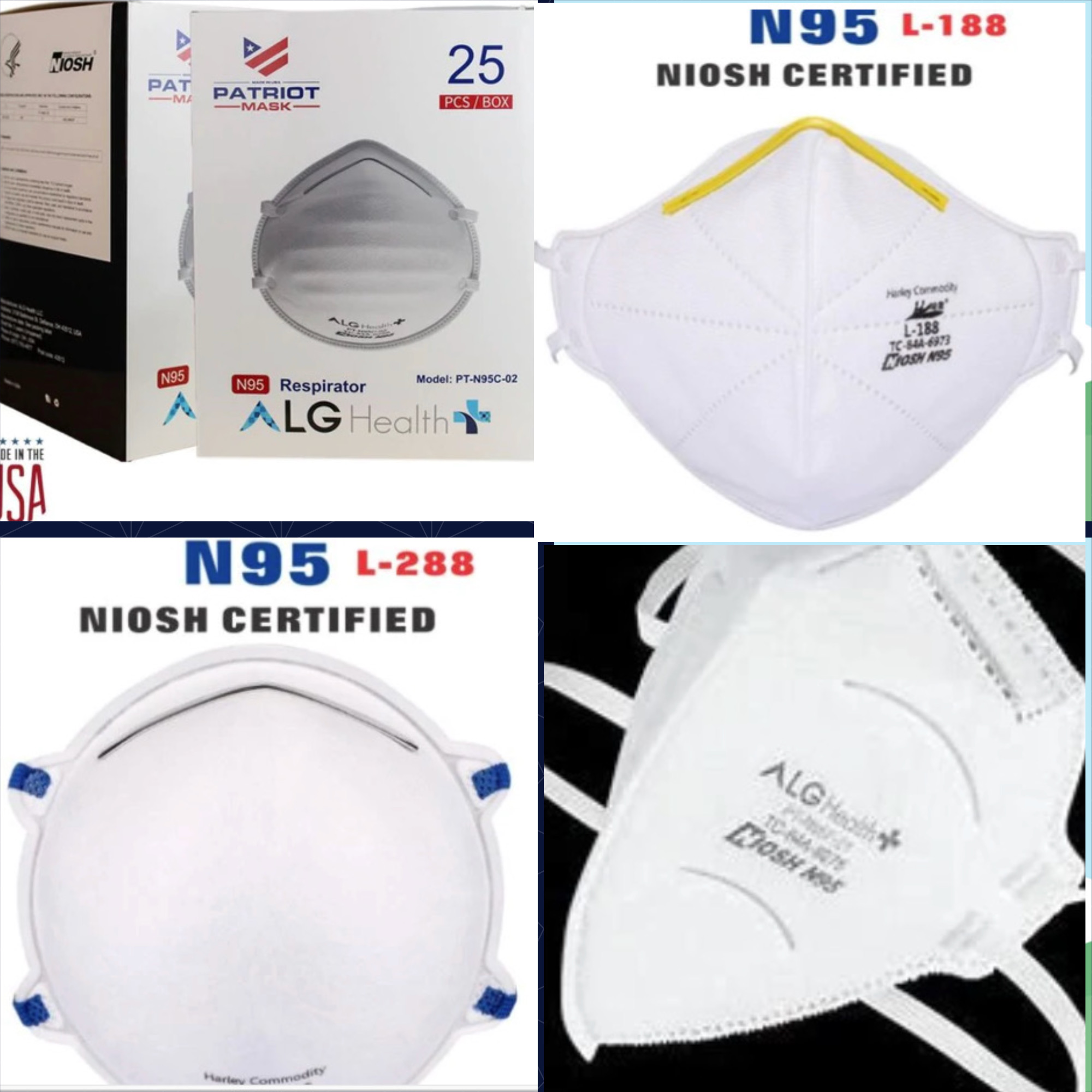 n95 niosh masks alg soft shell