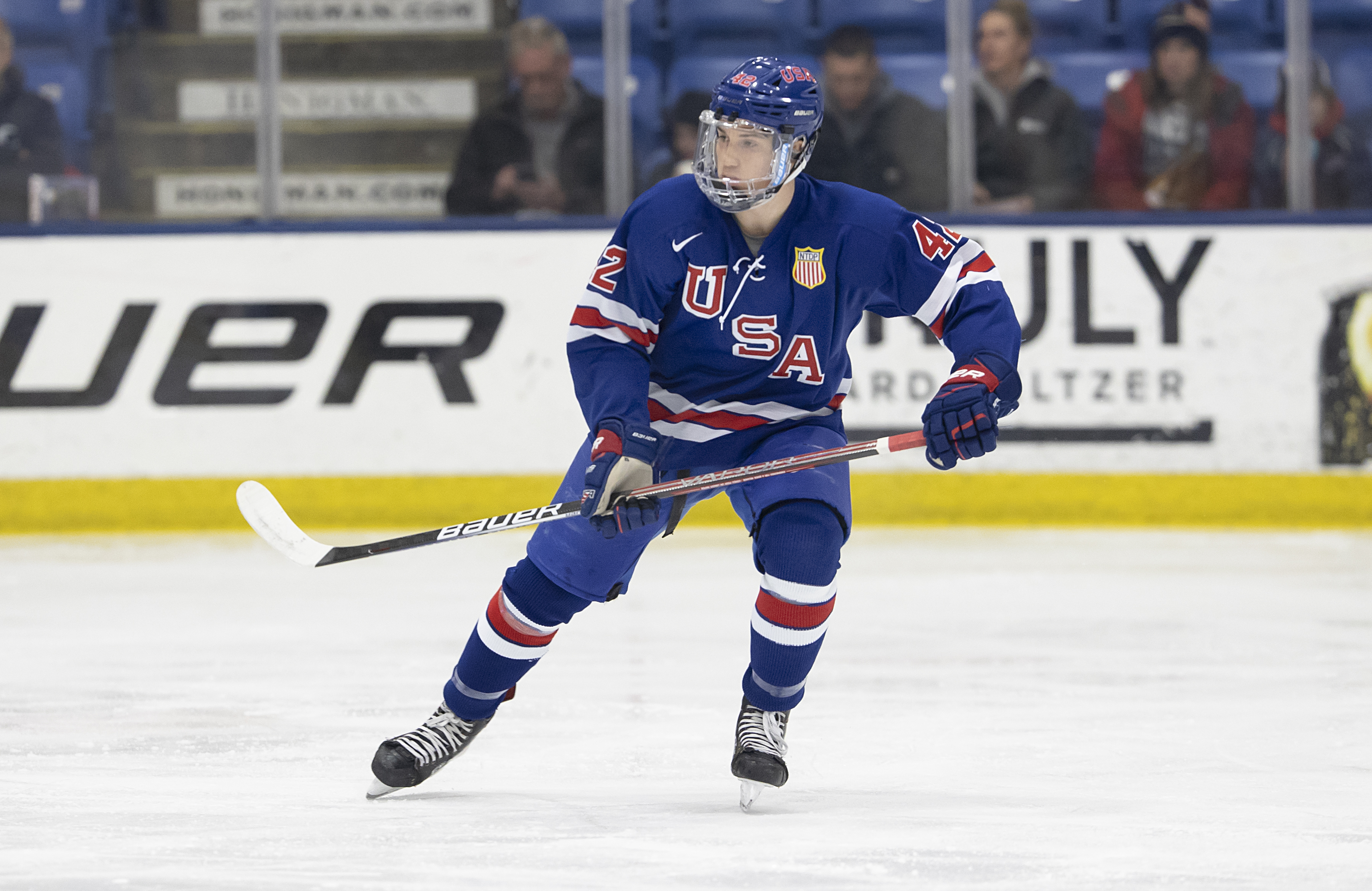 Lexington's Will Smith, Amherst's Ryan Leonard taken in top 10 of 2023 NHL  Draft - CBS Boston