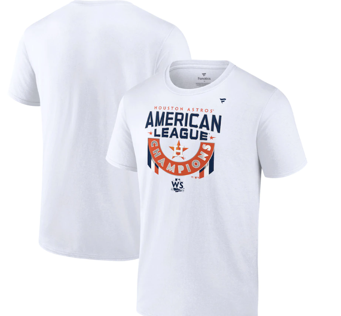 astros american league championship shirts