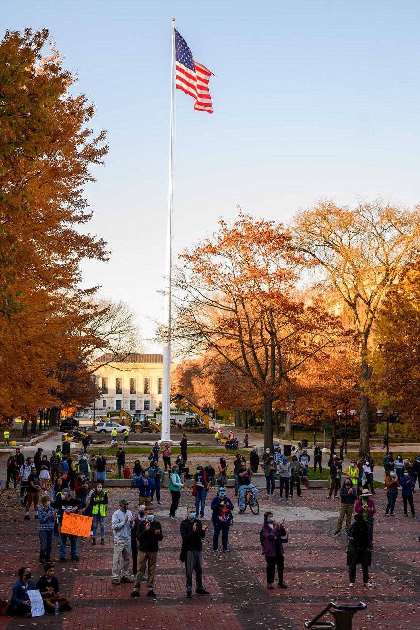 Count Every Vote rally on UM Diag - mlive.com