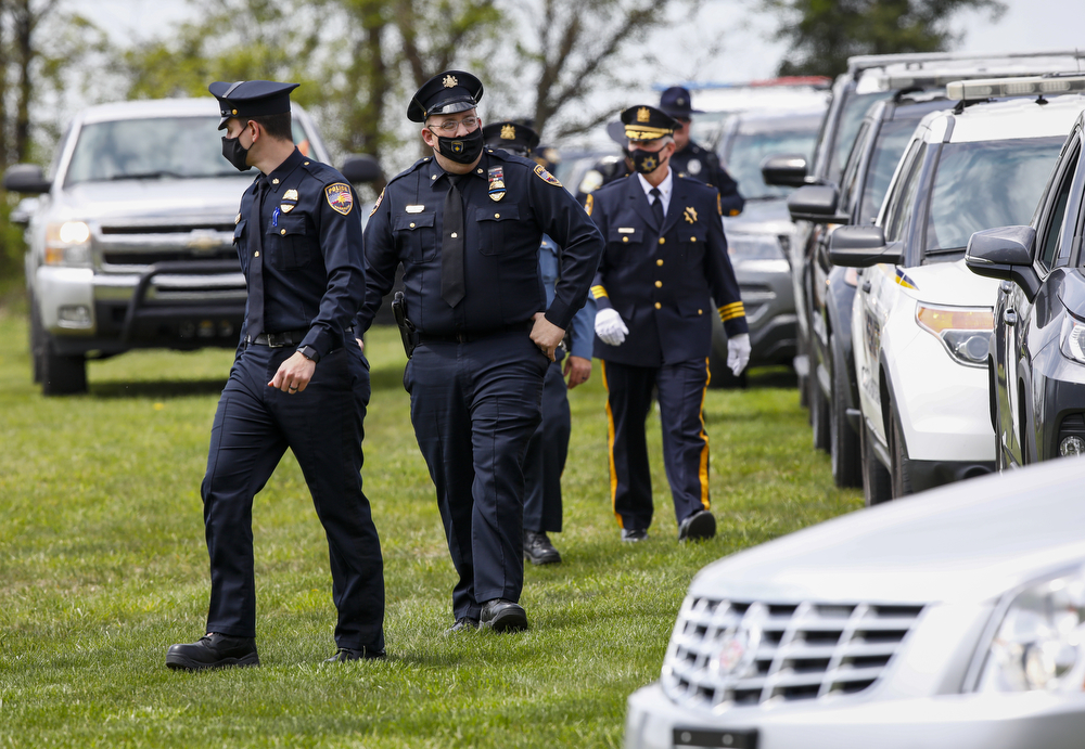 Funeral for Colonial Regional Police Department Sgt. John Harmon ...