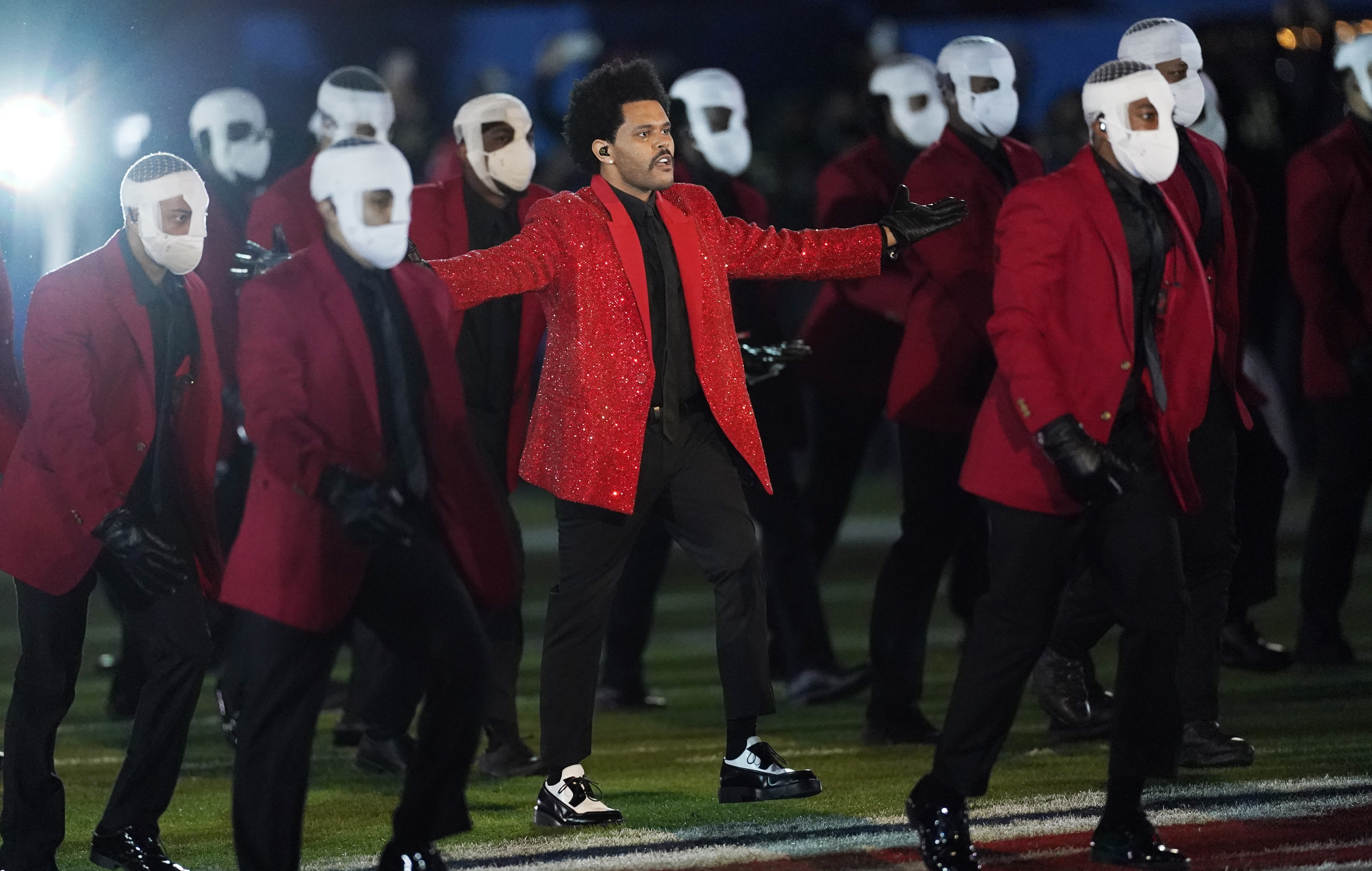 The Weeknd Wows With Hit-Filled Super Bowl Halftime Show