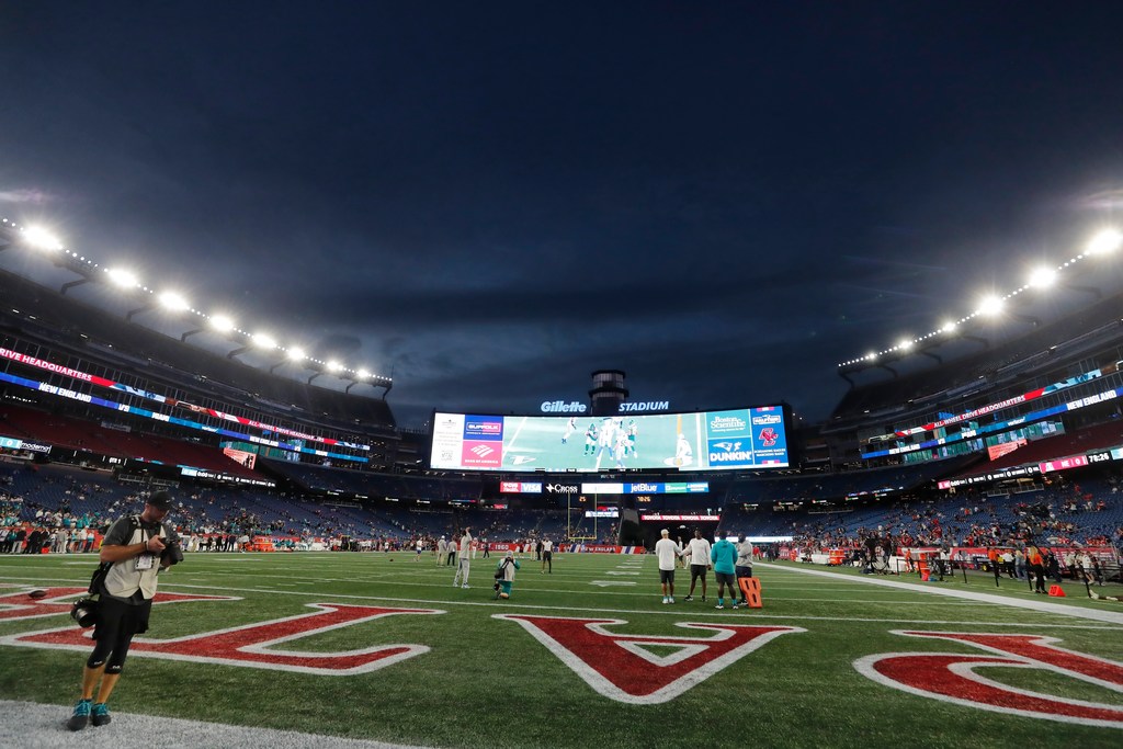 New England Revolution open up Gillette Stadium to fans for drive-in  viewing party