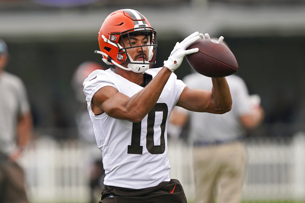 Browns' Anthony Schwartz rebounds after difficult preseason 