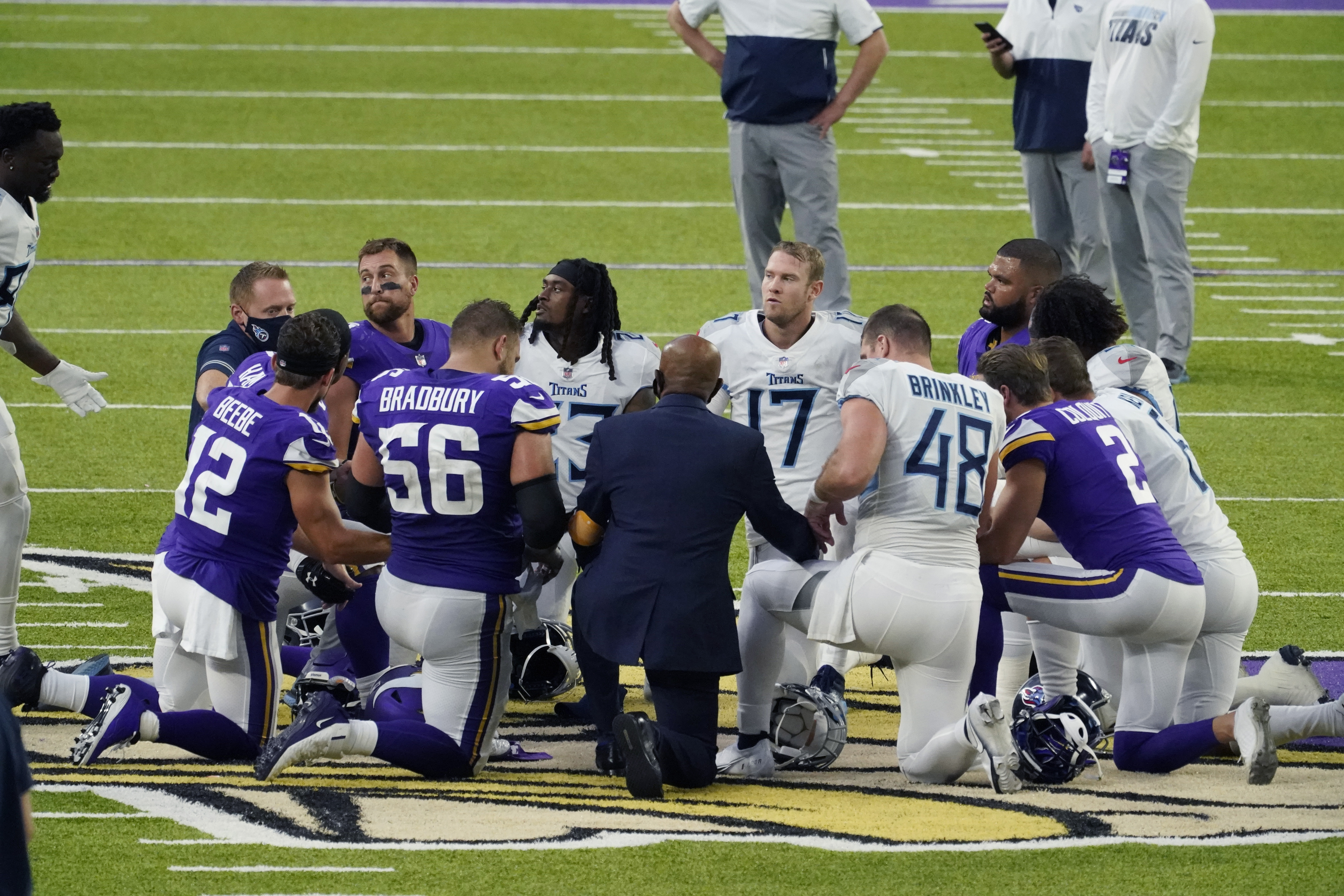 Titans Set for Joint Practices in Minnesota vs Vikings Before