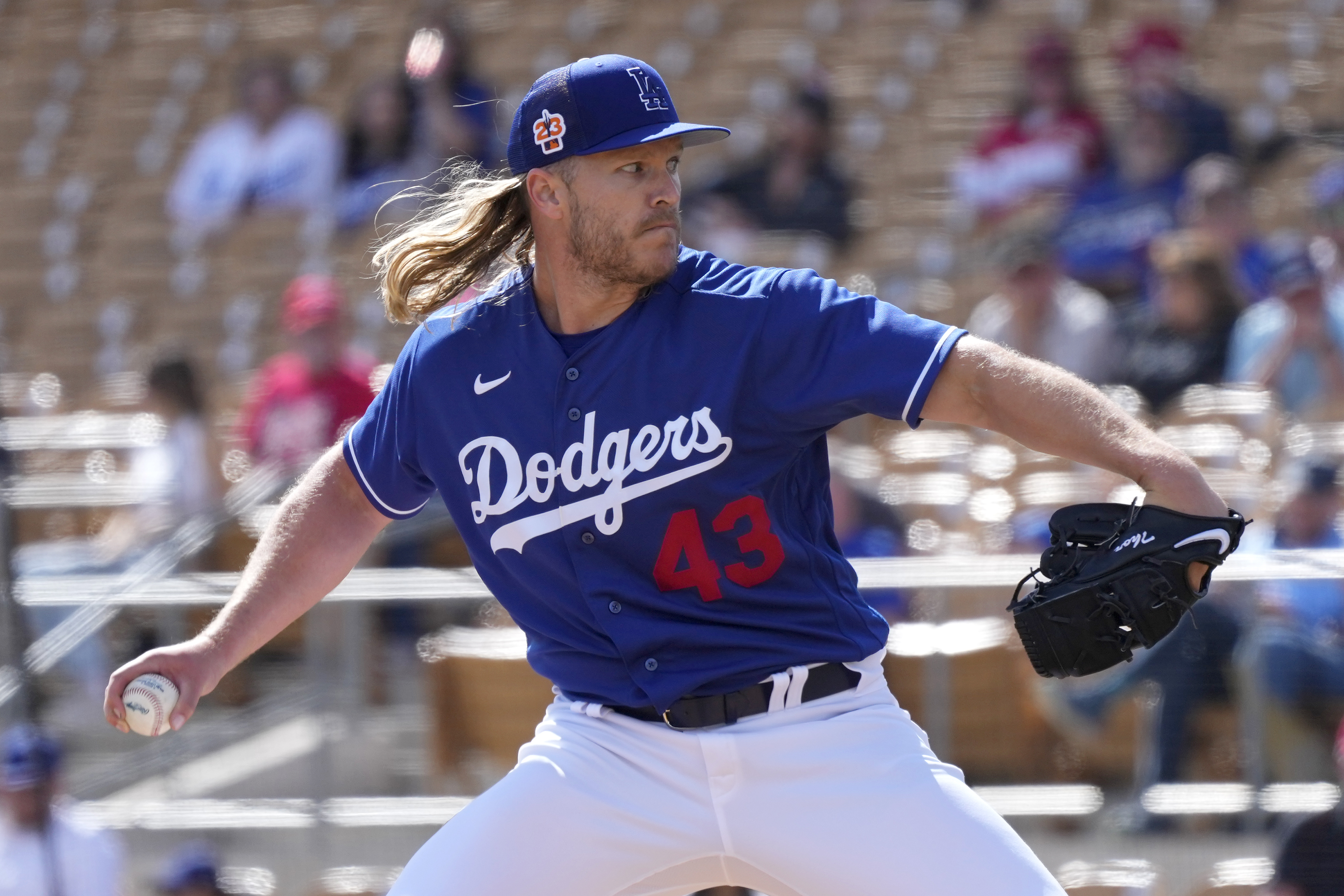 Dodgers' Noah Syndergaard comments on continued struggles 