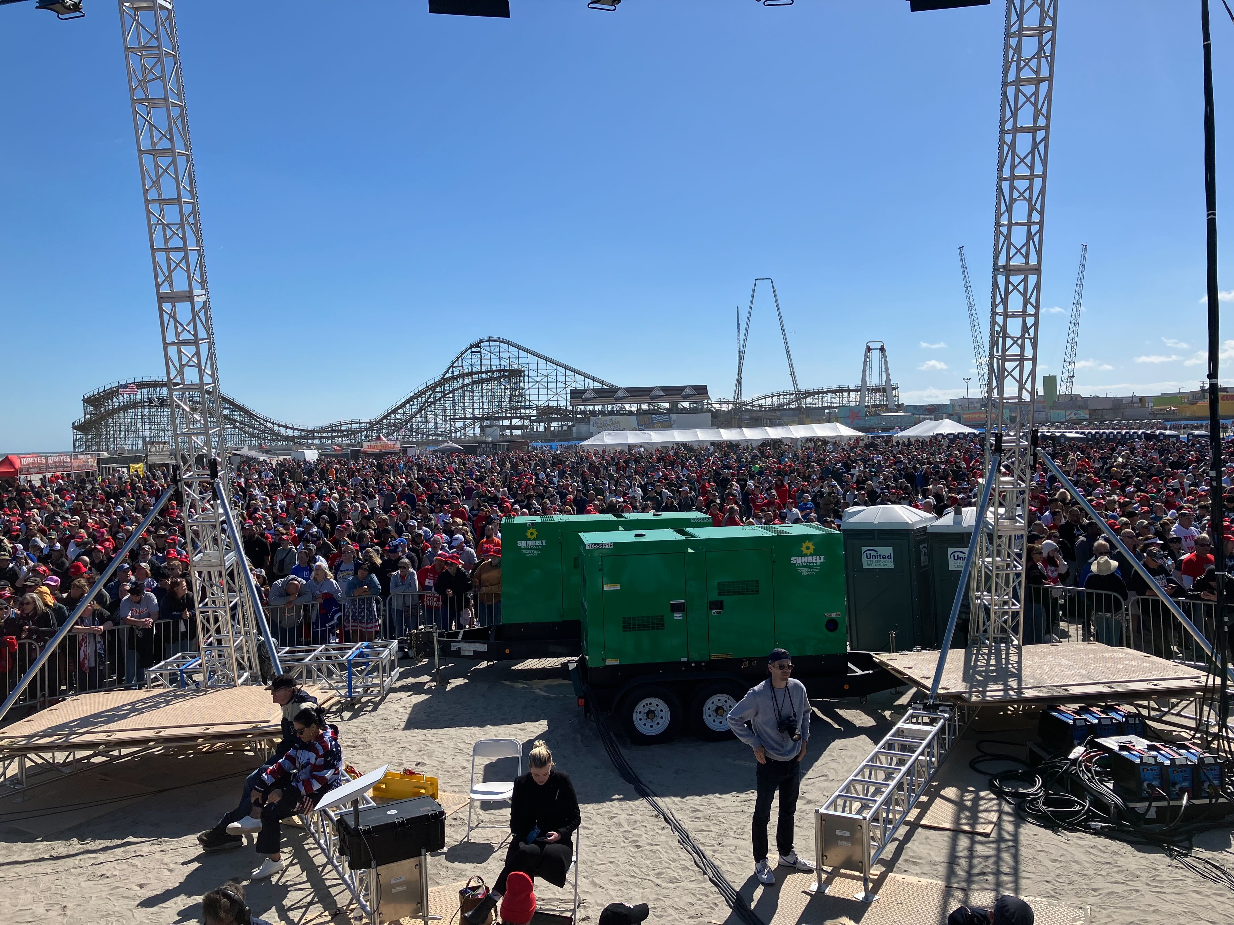 Donald Trump's 2024 rally in Wildwood, N.J. - nj.com