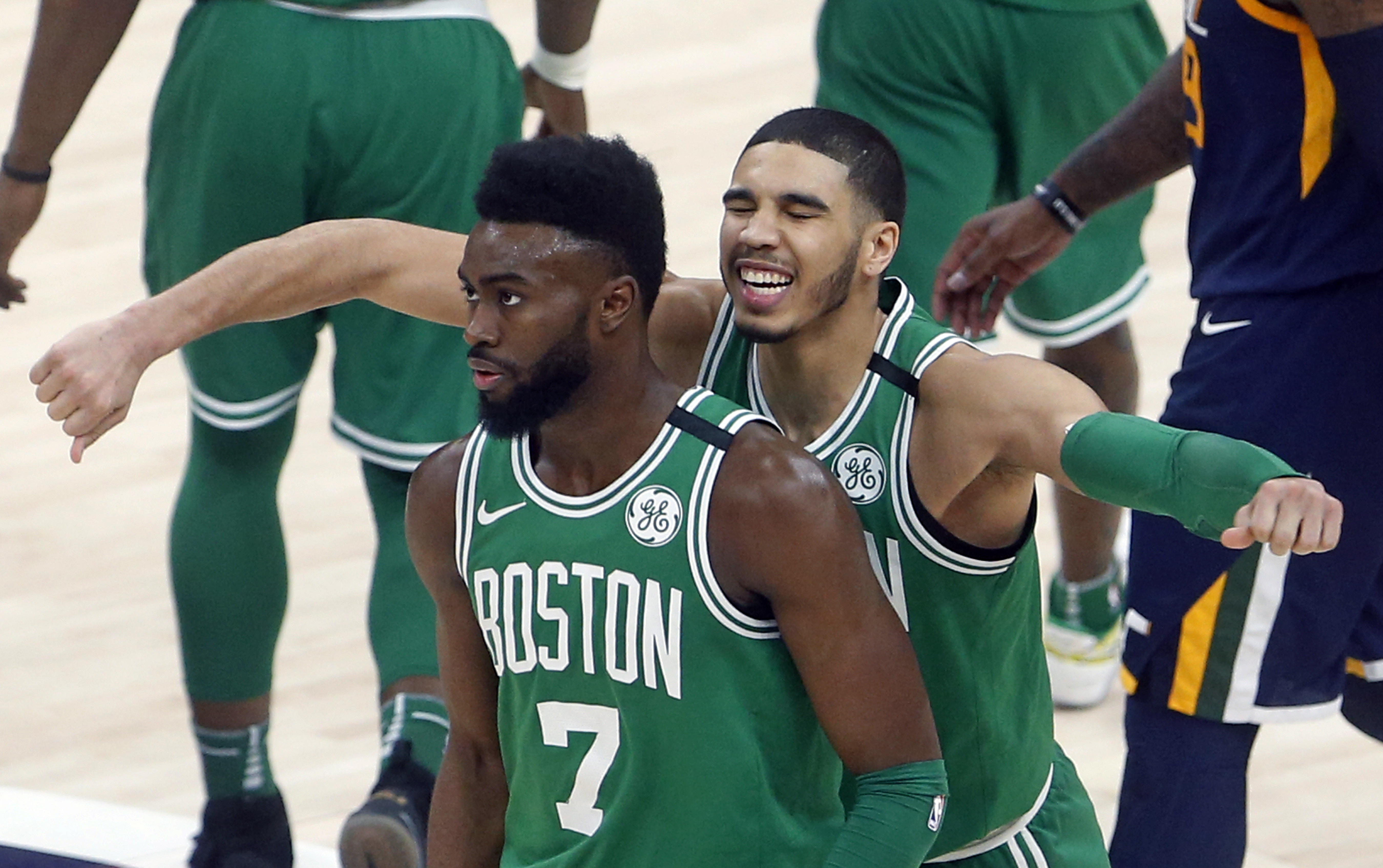Jaylen Brown and Jayson Tatum ready to go against each other in All Star  Weekend - CelticsBlog