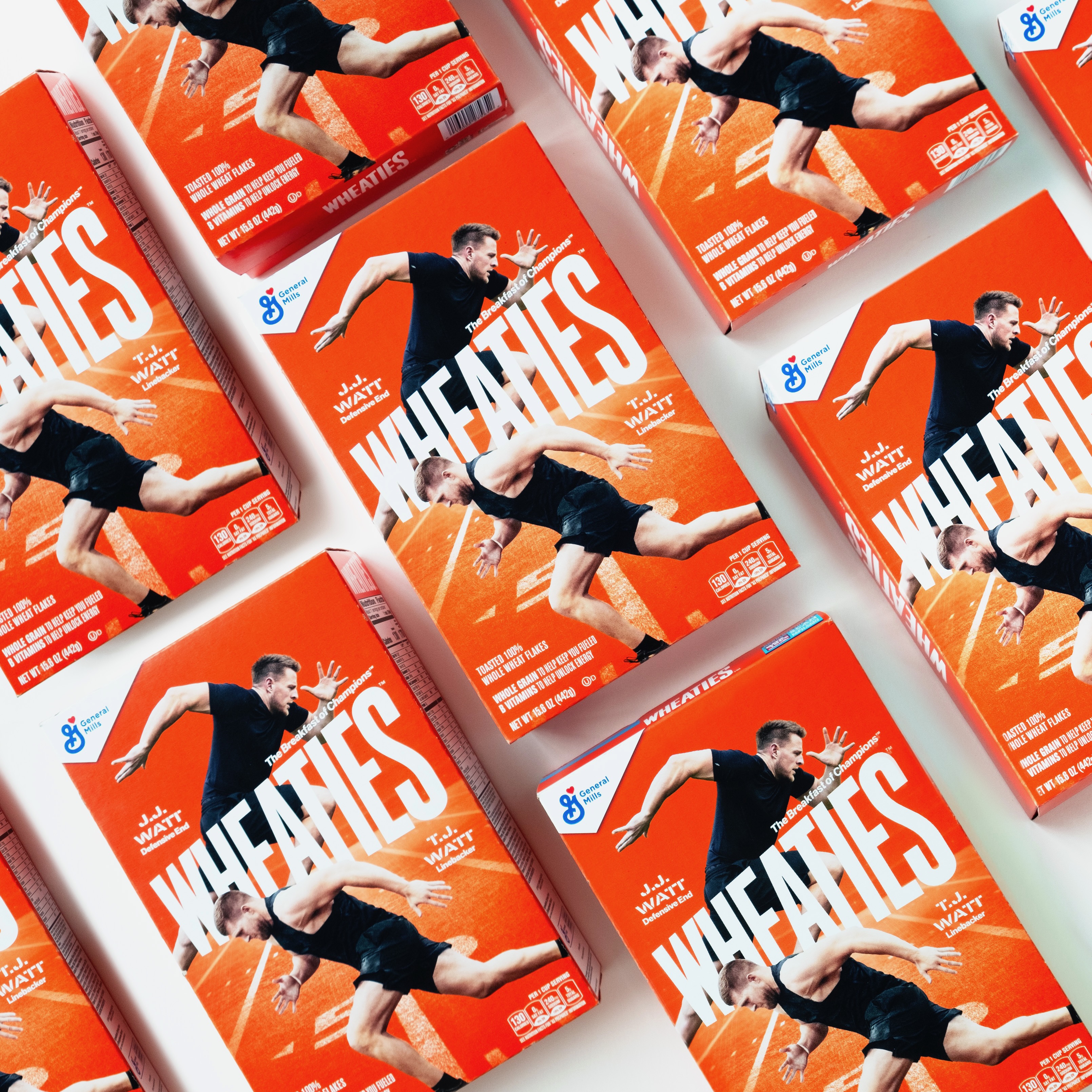 A childhood dream come true': NFL's Watt brothers featured on iconic  Wheaties box 