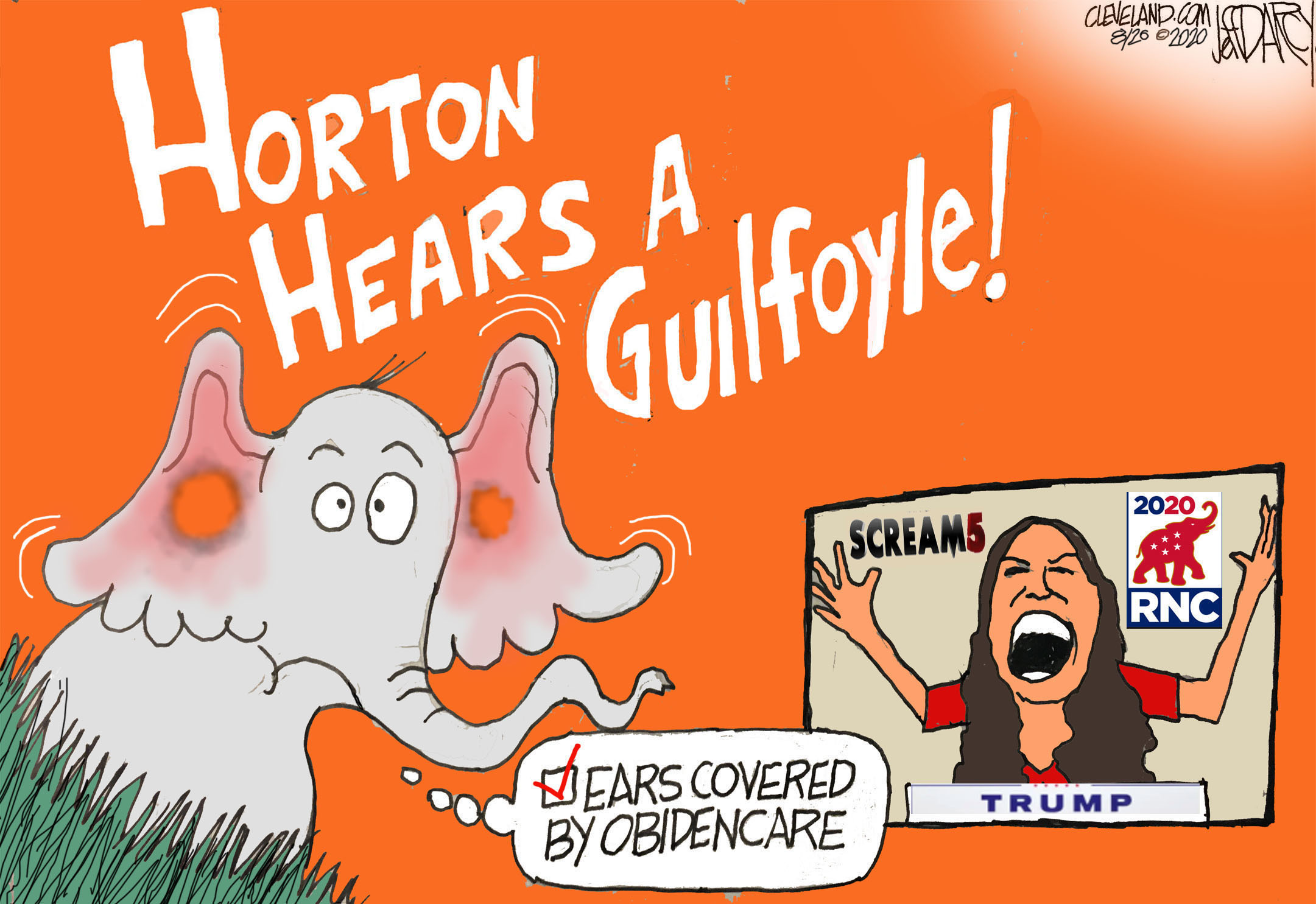 Rnc Guilfoyle Shout Out Darcy Cartoon Cleveland Com