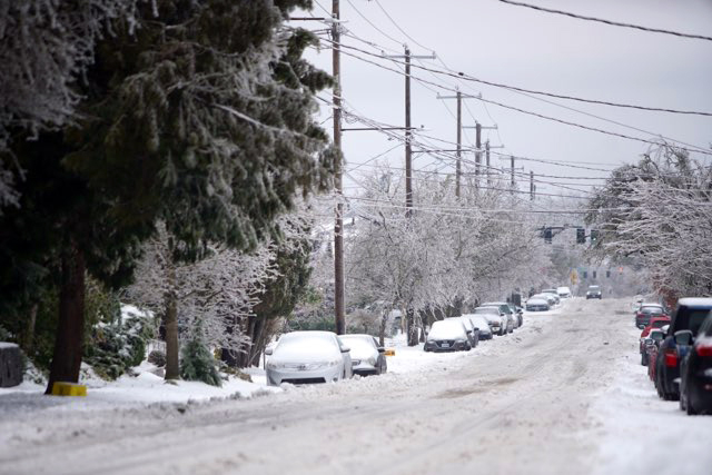 Ice storm slams Portland area, Feb. 15, 2021 - oregonlive.com