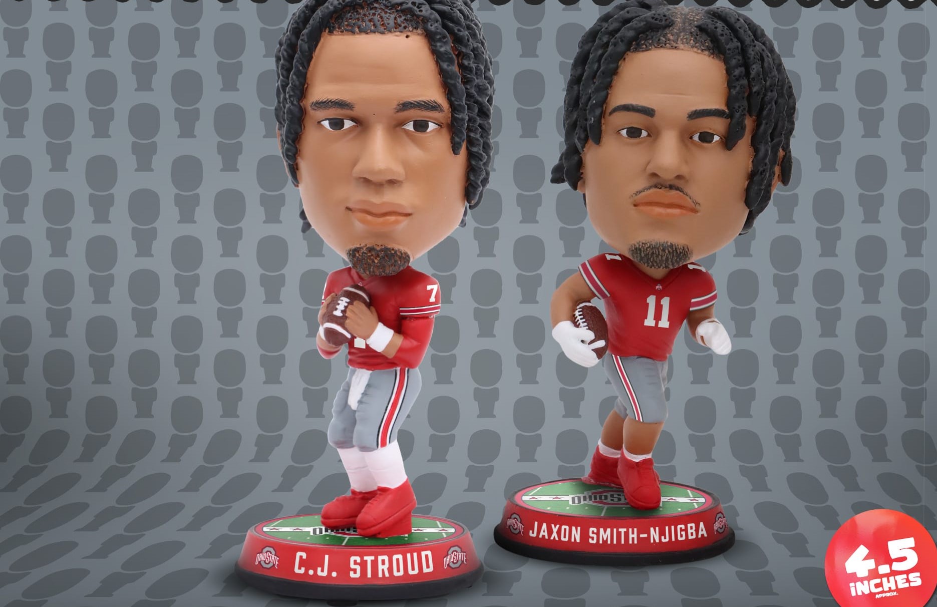 Mini bigheads are out for 2 ex-Ohio State players - cleveland.com