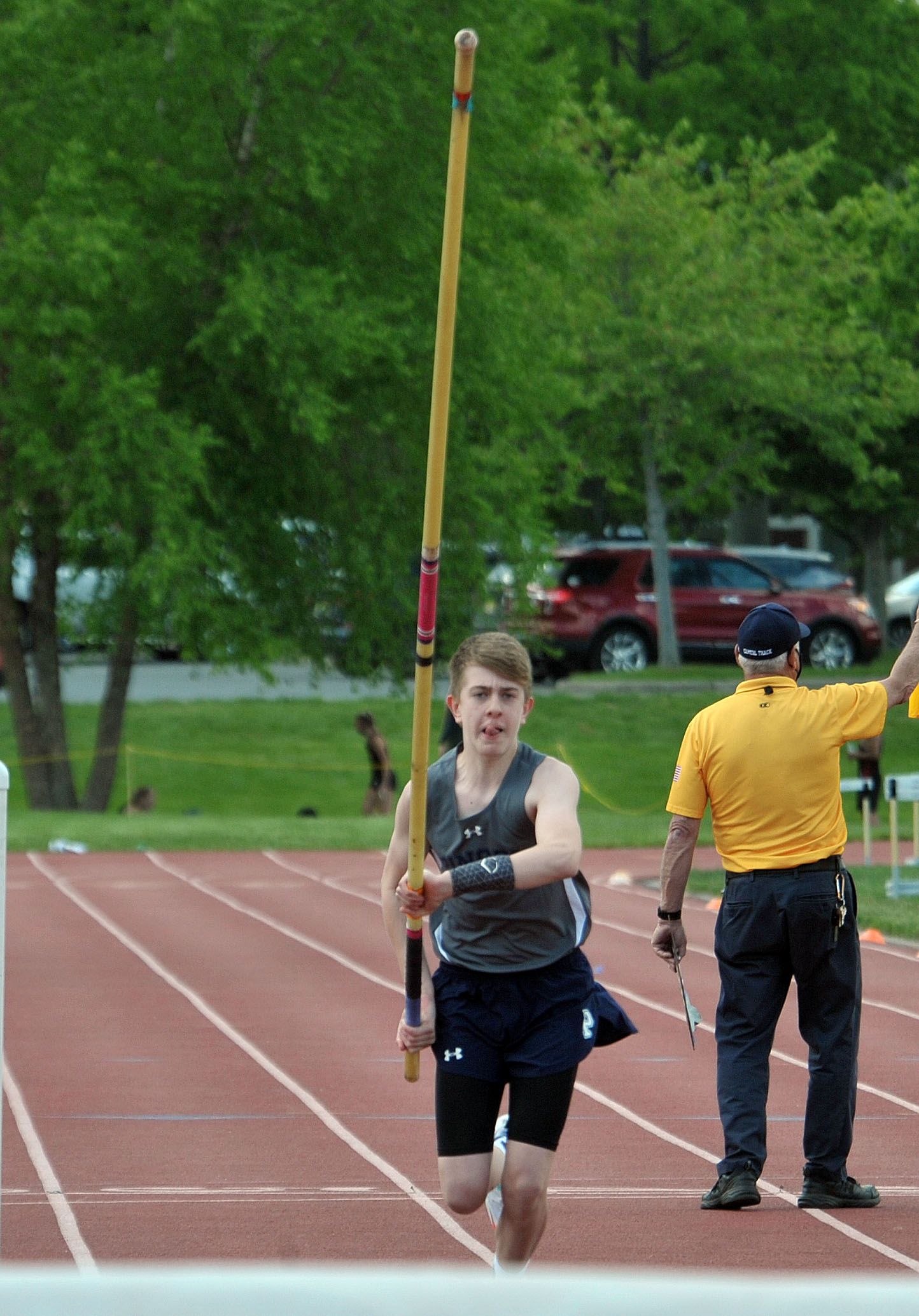 High School Prep A Track Meet at Peddie School in Hightstown N.J. on 5 ...