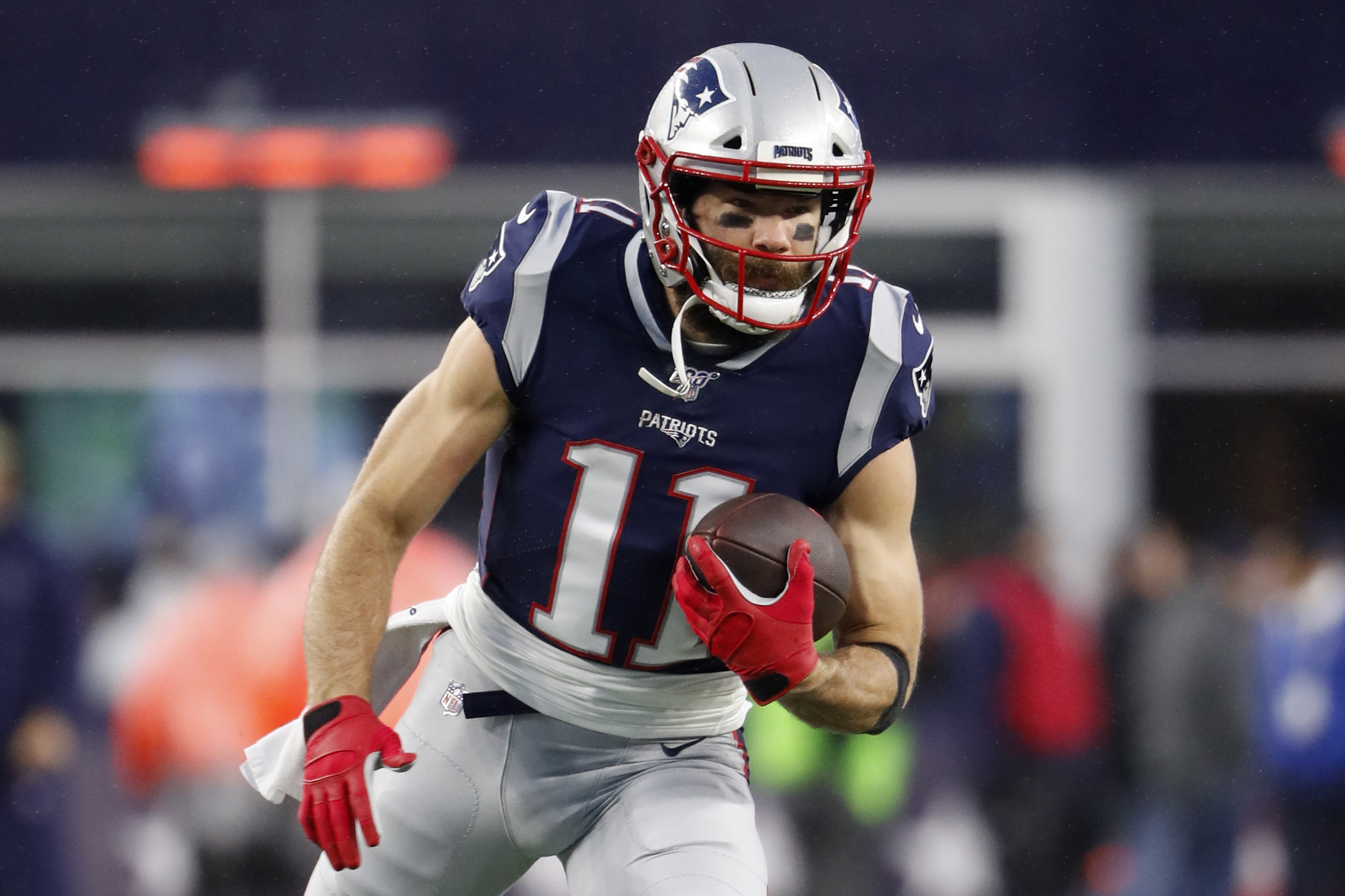 Julian Edelman sports Celtics jersey after Patriots win; 'I'm living my  best life'