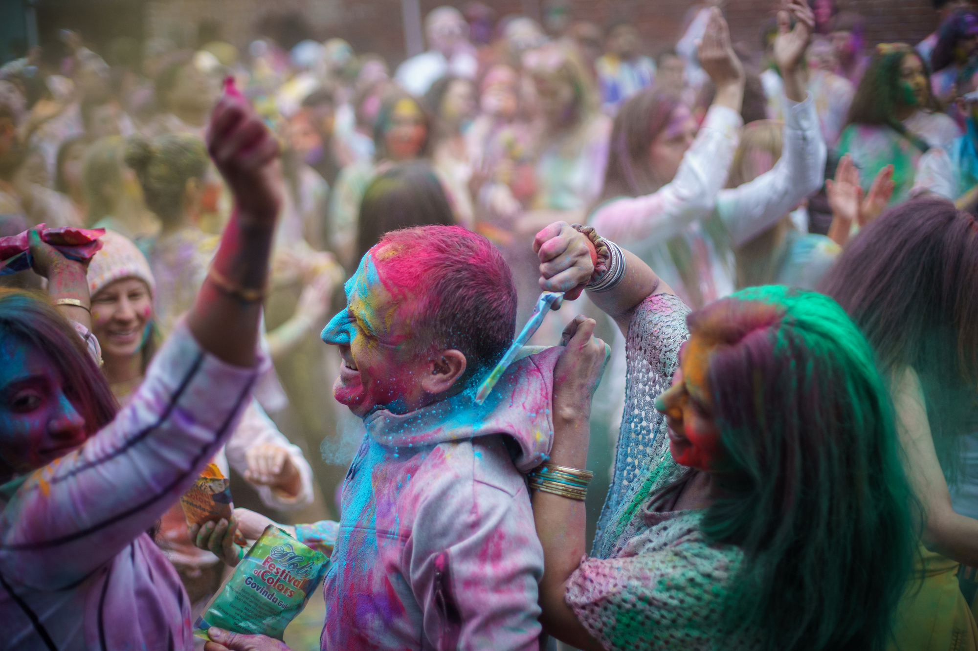 Oklahoman Holi Festival of Colors brought hundreds of people together